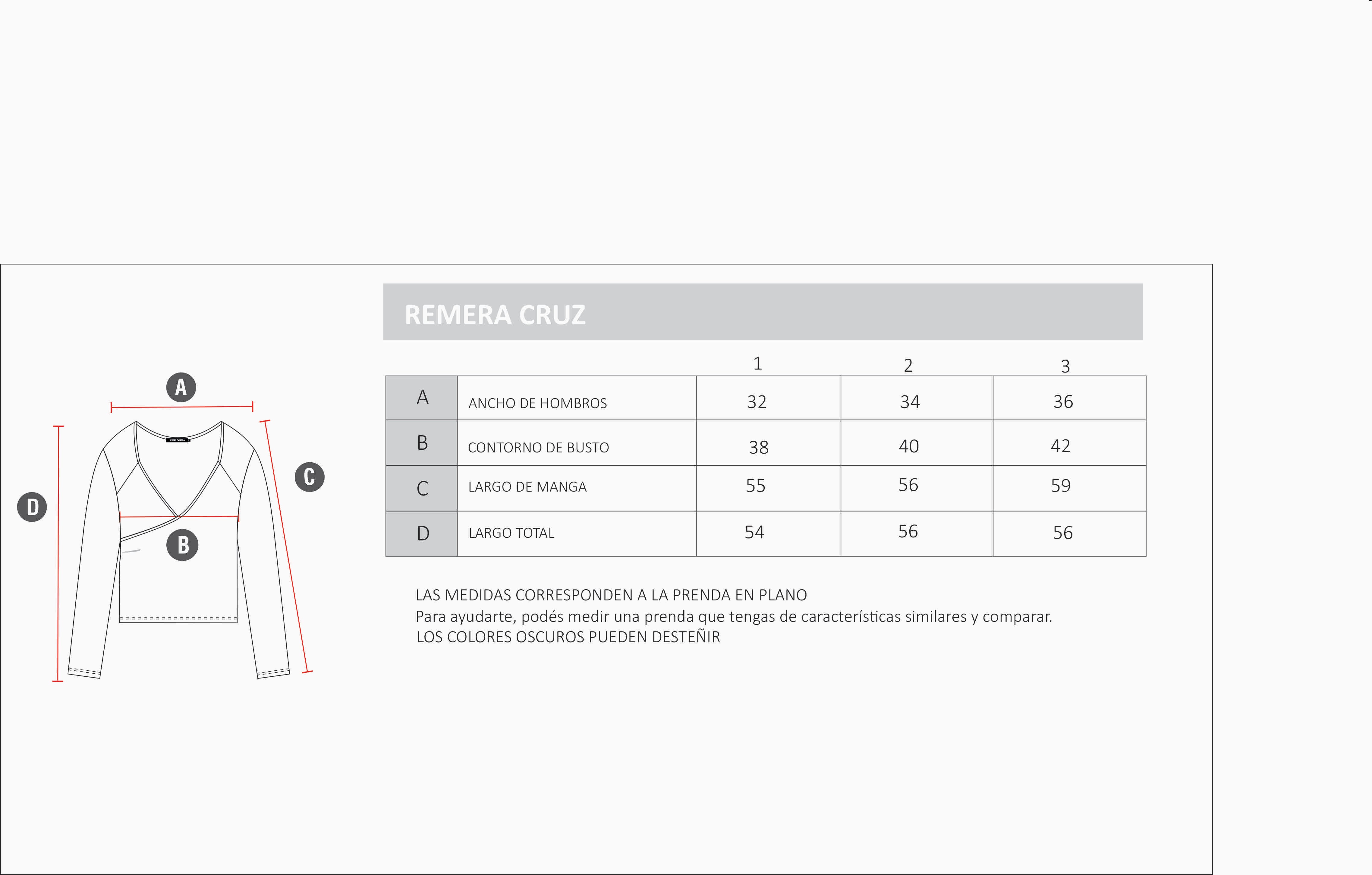 REMERA CRUZ