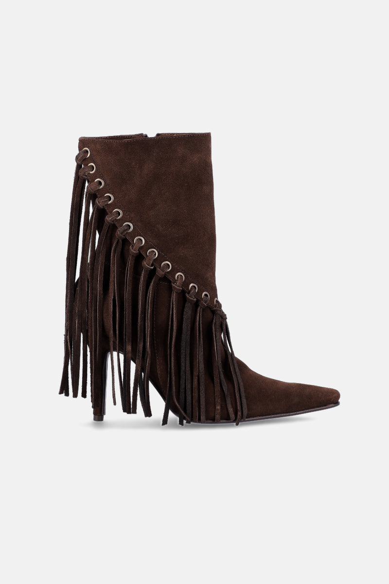 BOTA MOVE - CUERO - CHOCOLATE - CAÑA MEDIA - INVIERNO - JUSTA OSADIA