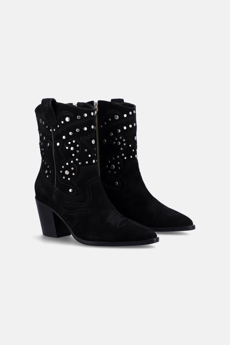 BOTA ALIVE - GAMUZA - NEGRO - JUSTA OSADIA