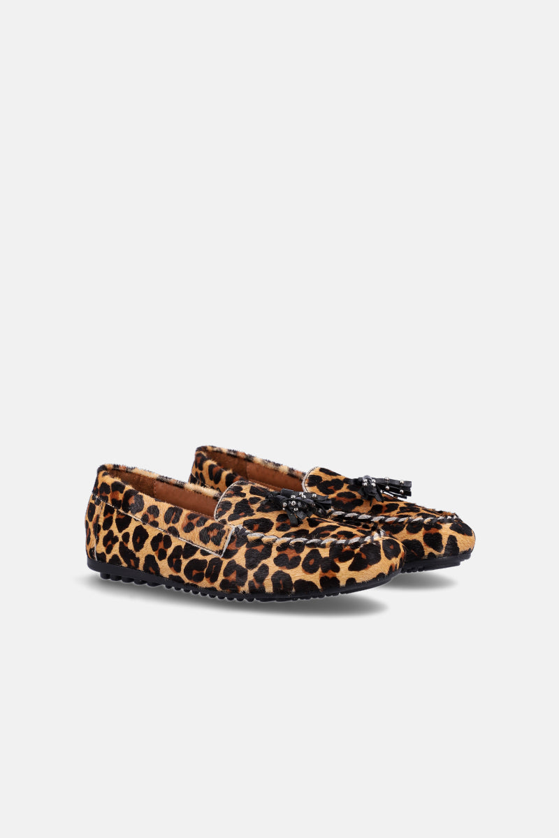 MOCASIN SEA - CUERO - ANIMAL PRINT