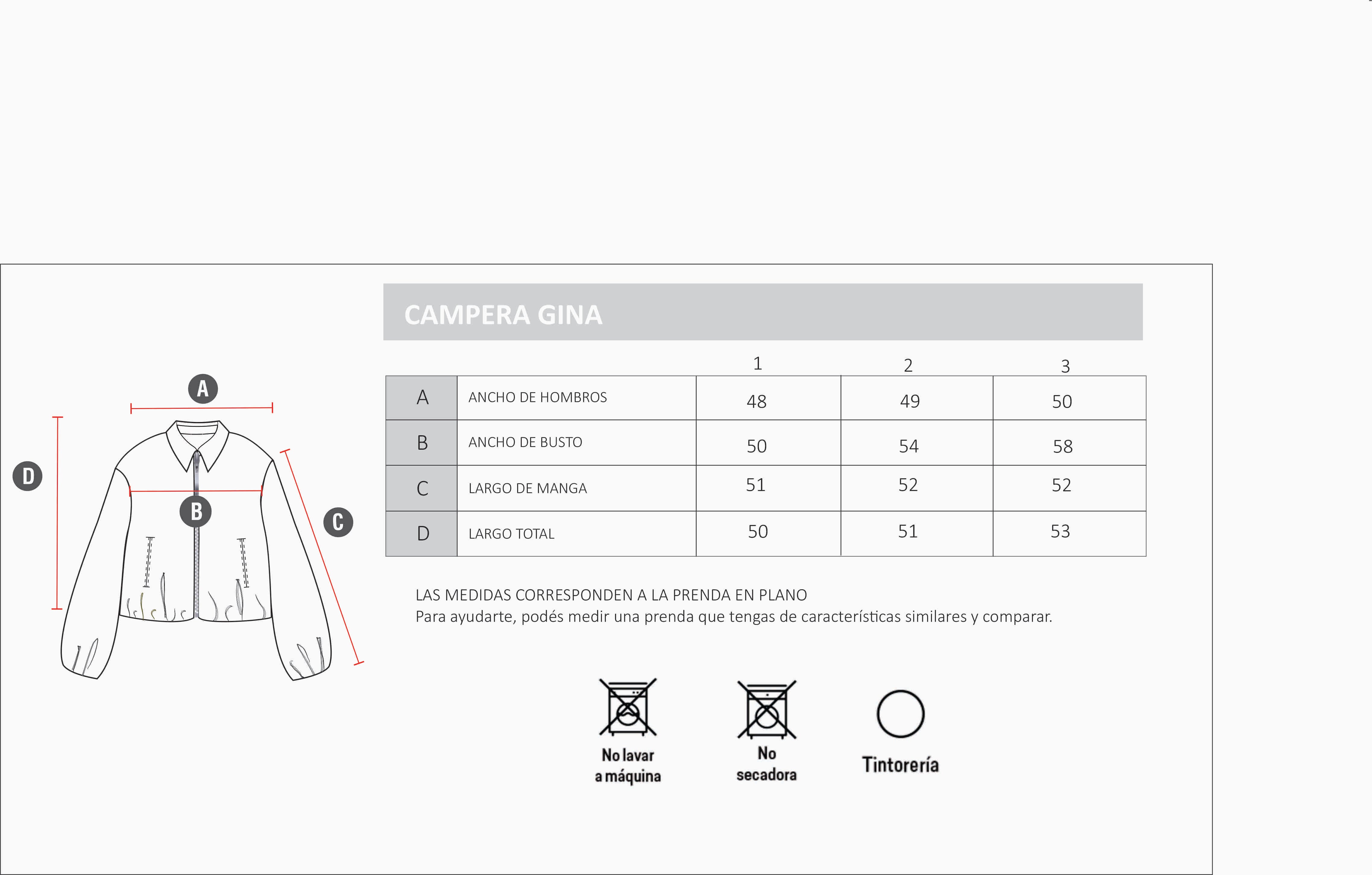 CAMPERA GINA