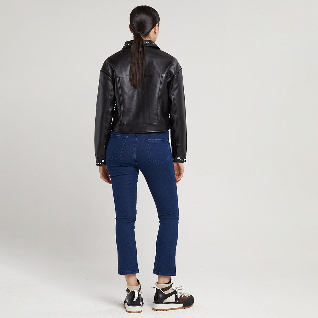 CROP ALKMAAR AZUL - Justa Osadia - Justa Osadia - JEAN