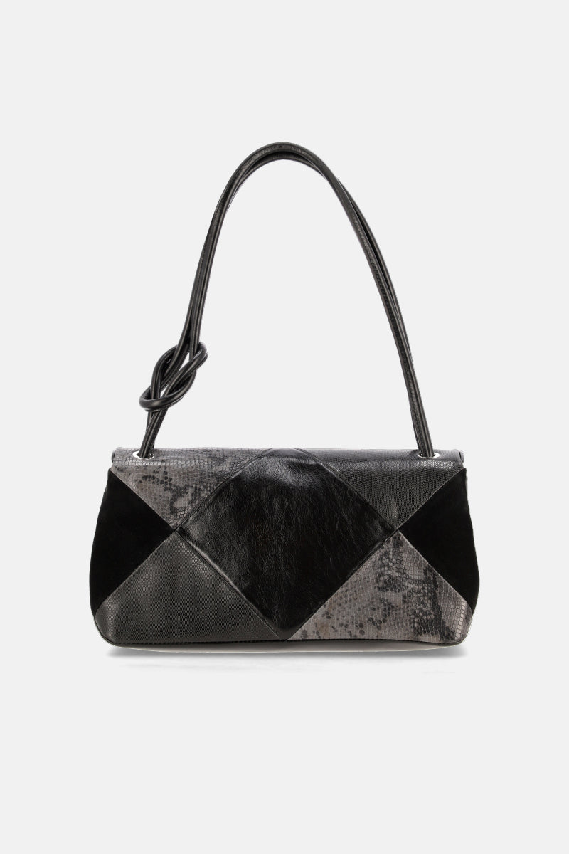 CARTERA - CUERO - NEGRO - JUSTA OSADIA
