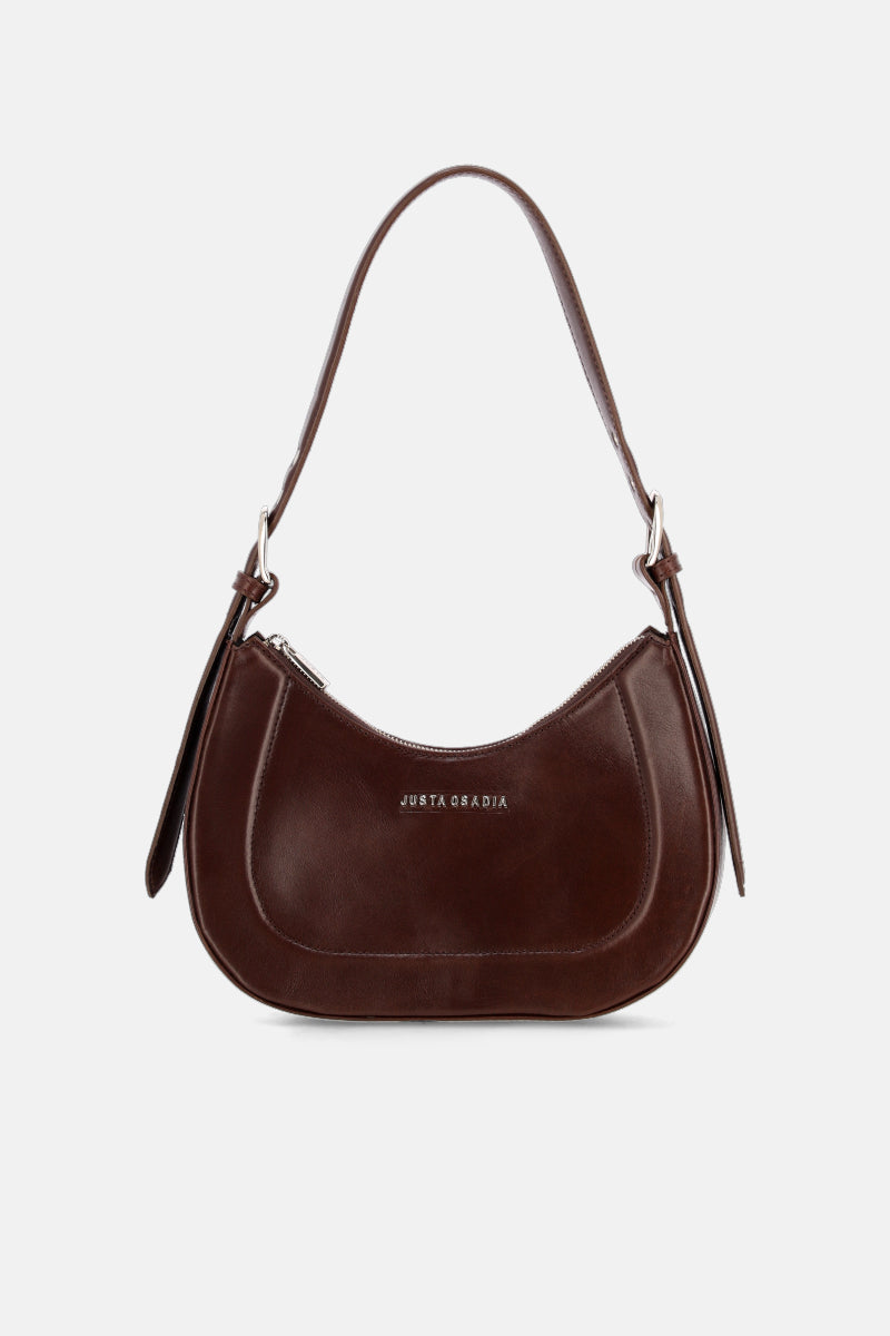 CARTERA - CUERO - MARRON - JUSTA OSADIA