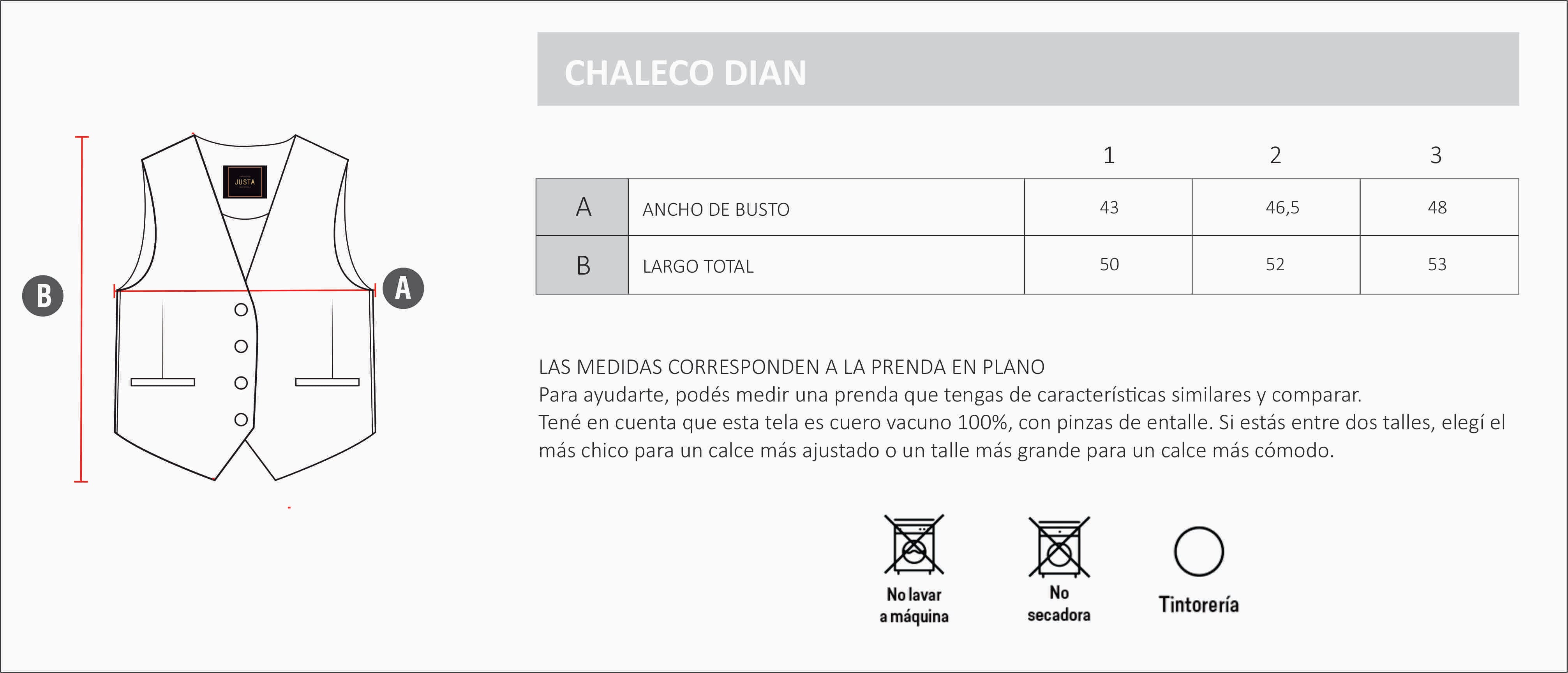 CHALECO DIAN - Justa Osadia - Justa Osadia - Cuero