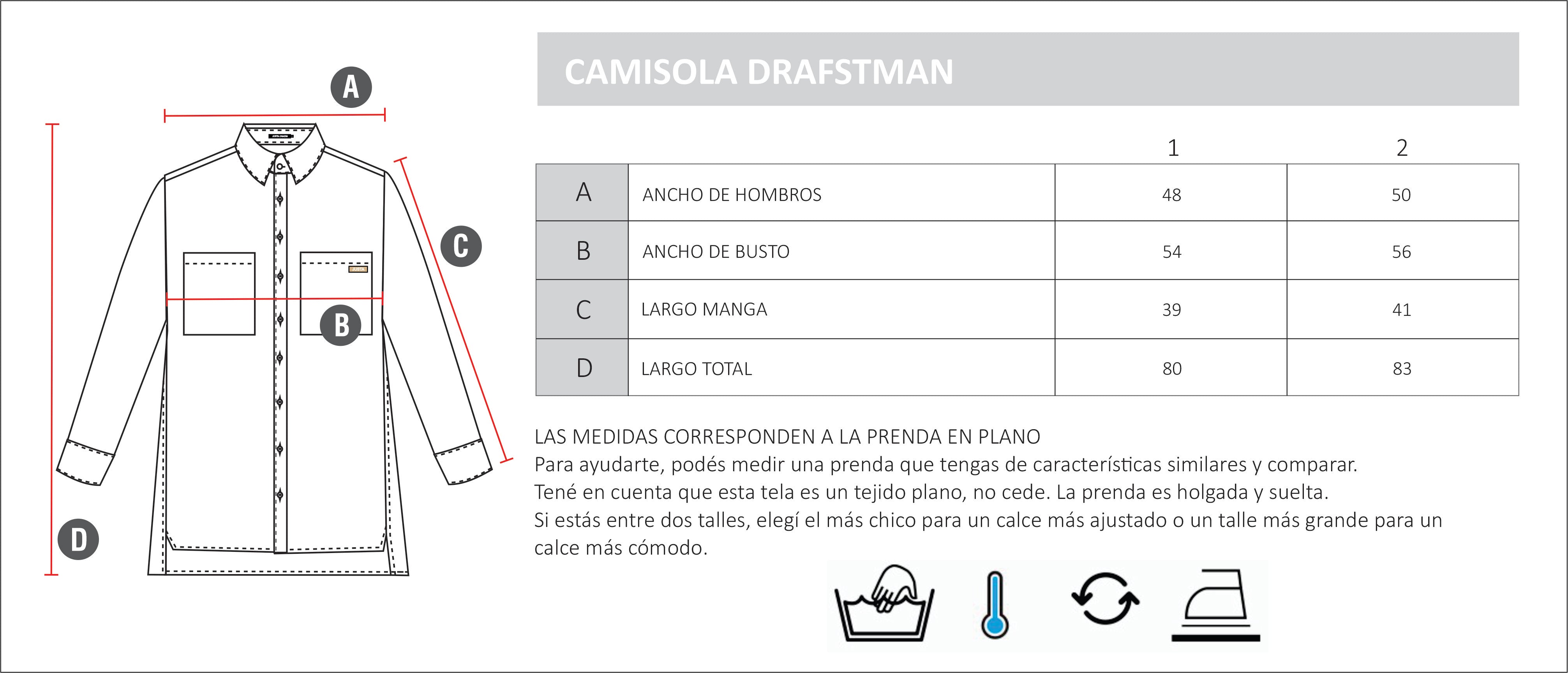 CAMISOLA DRAFSTMAN - Justa Osadia - Justa Osadia - CAMISA