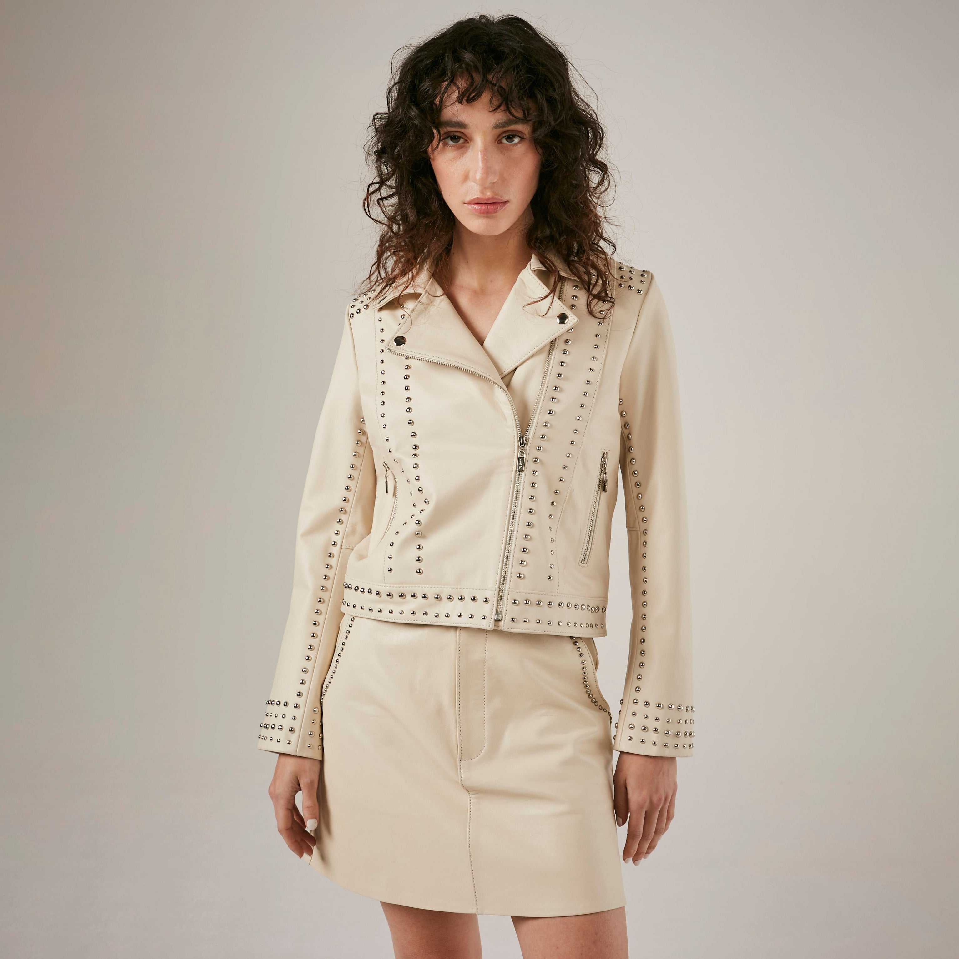 CAMPERA EMOTION - Justa Osadia - Justa Osadia - CUERO
