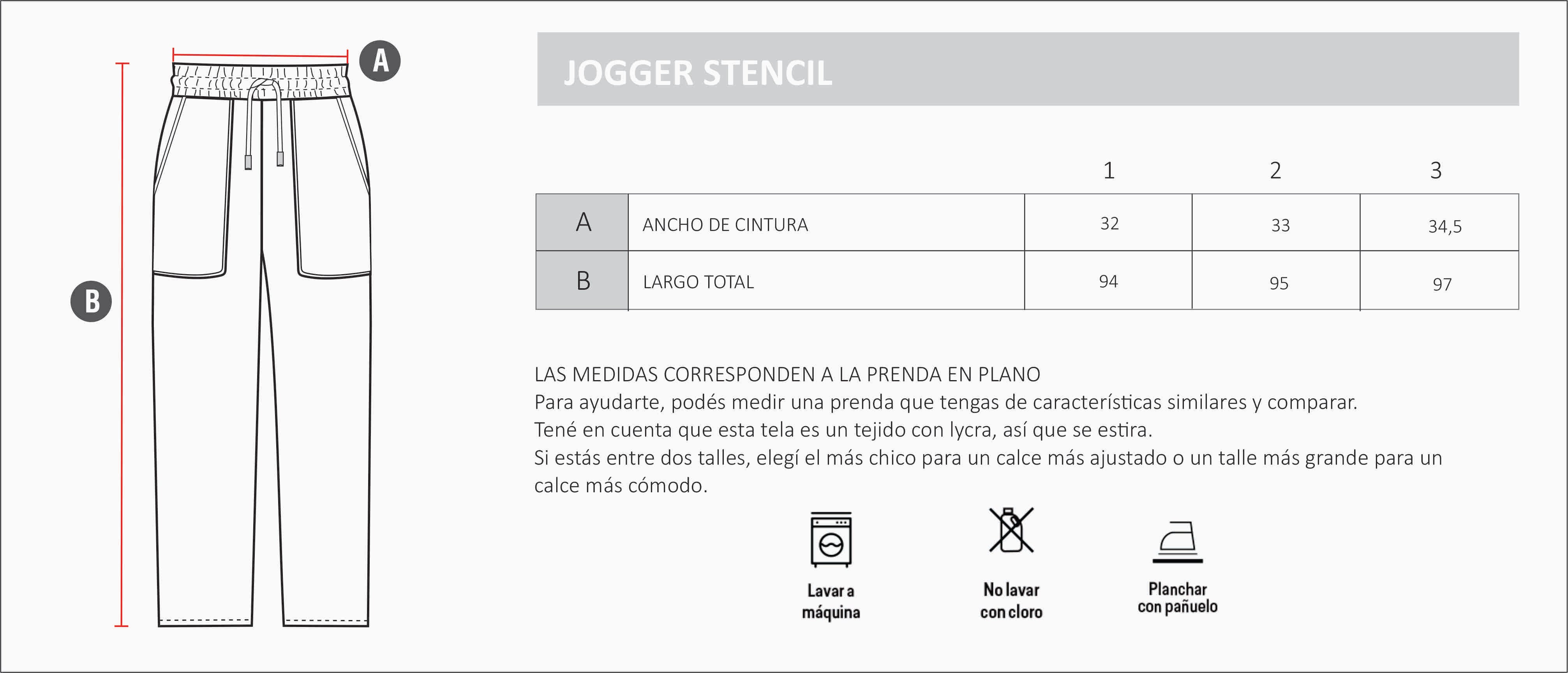 JOGGER STENCIL - Justa Osadia - Justa Osadia - PANTALON
