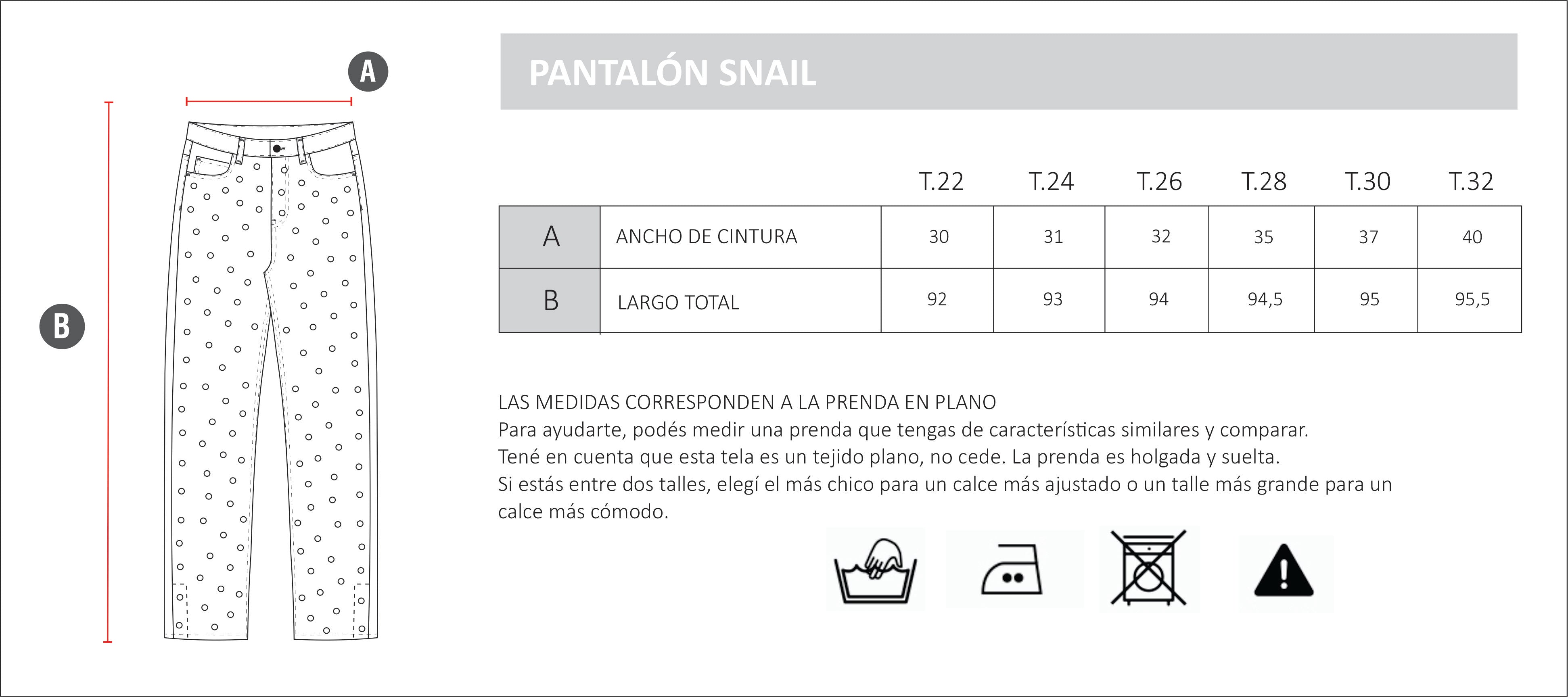 PANTALON SNAIL - Justa Osadia - Justa Osadia - JEAN