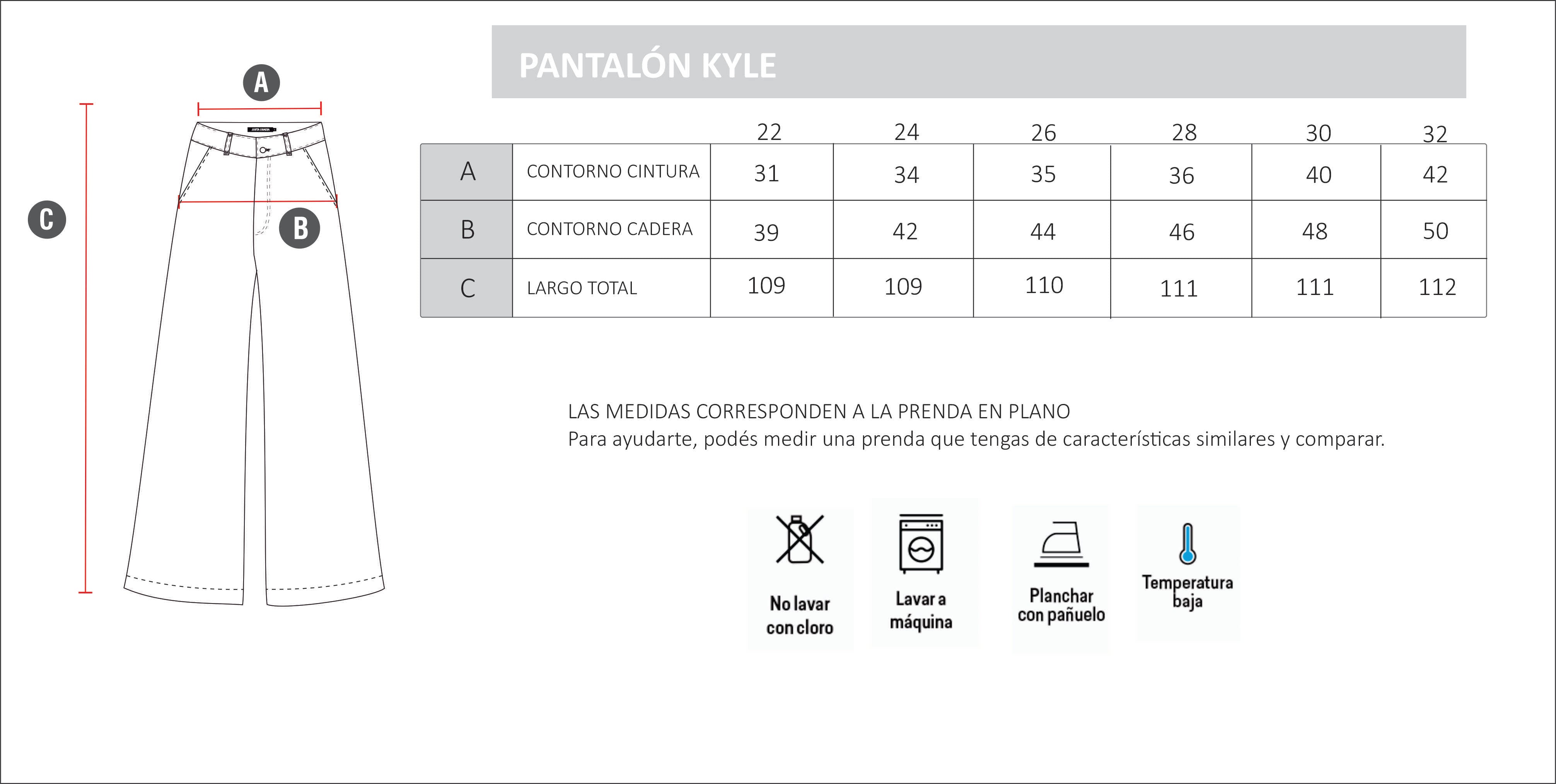 PANTALÓN KYLE - Justa Osadia - Justa Osadia - Pantalon