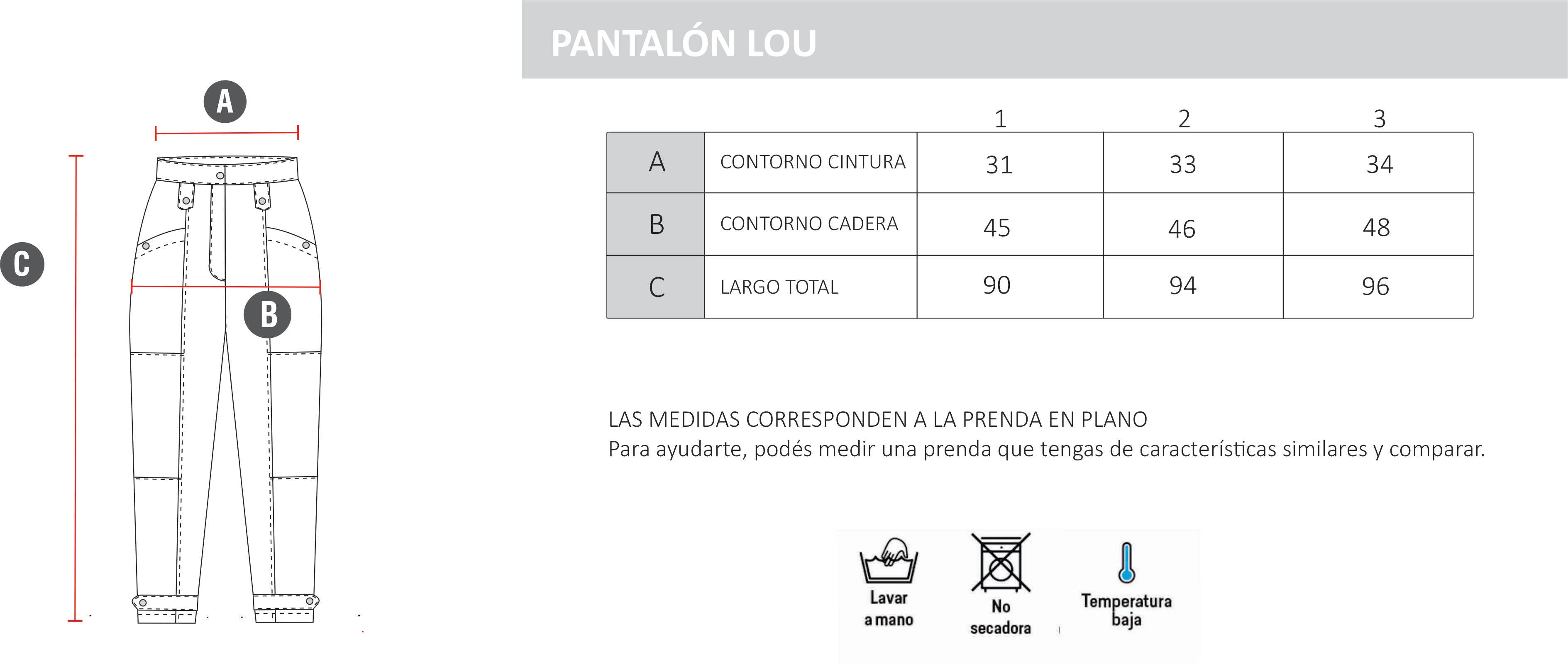 PANTALÓN LOU - Justa Osadia - Justa Osadia - PANTALON