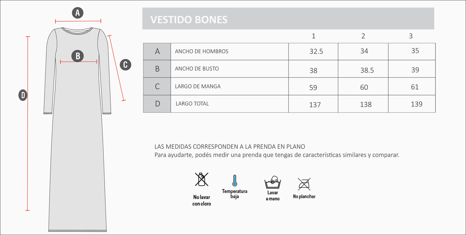 VESTIDO BONES