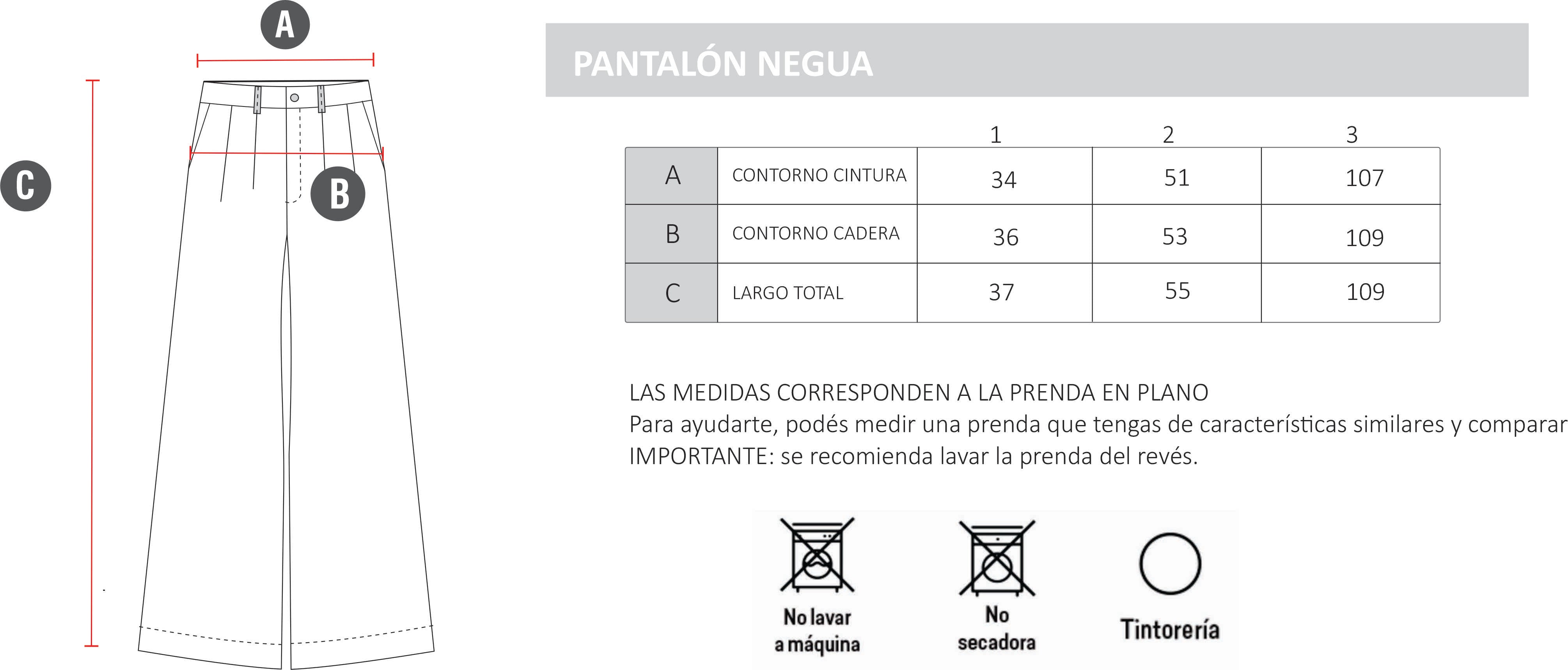 PANTALÓN NEGUA