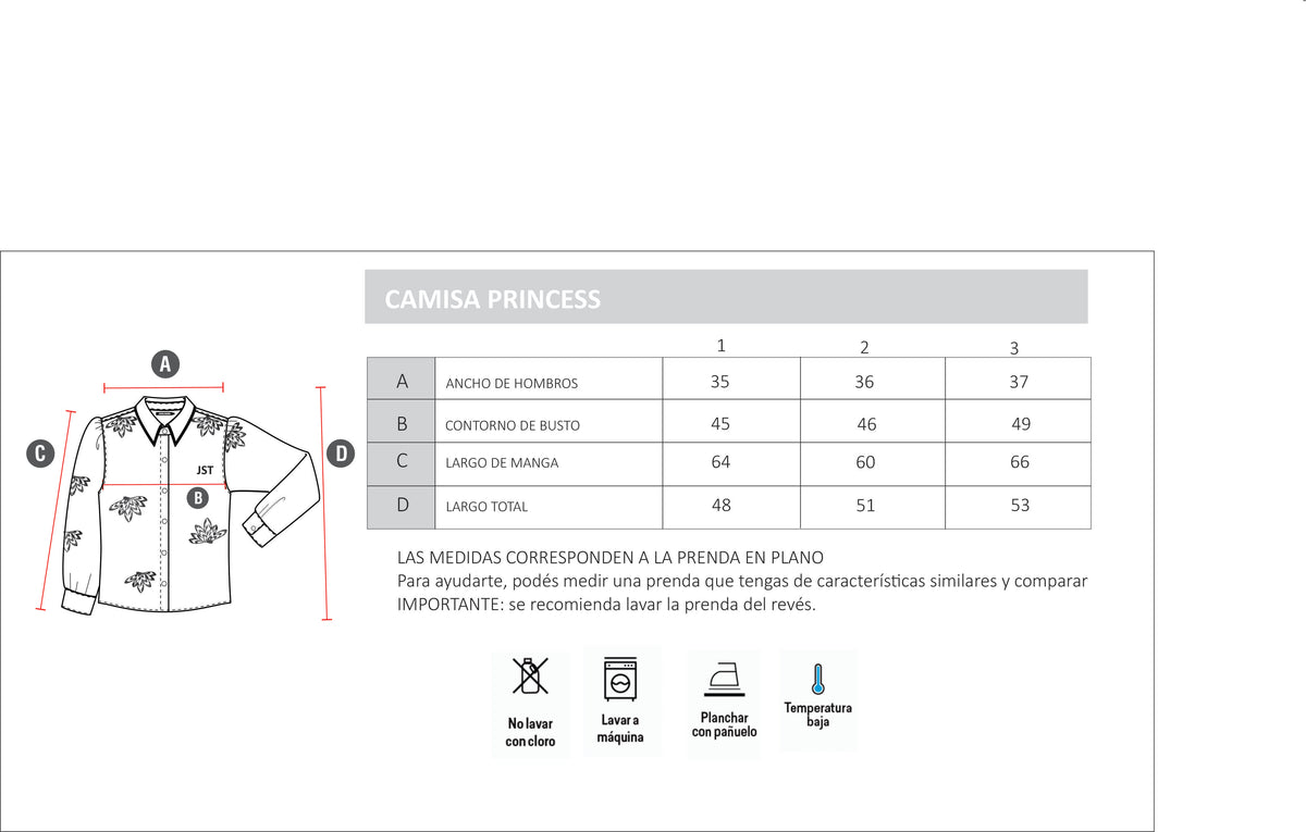 CAMISA PRINCESS
