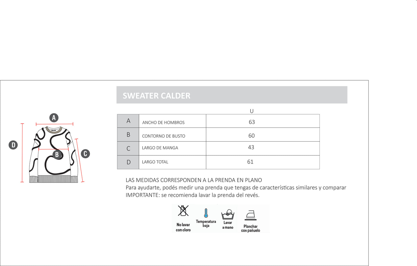 SWEATER CALDER