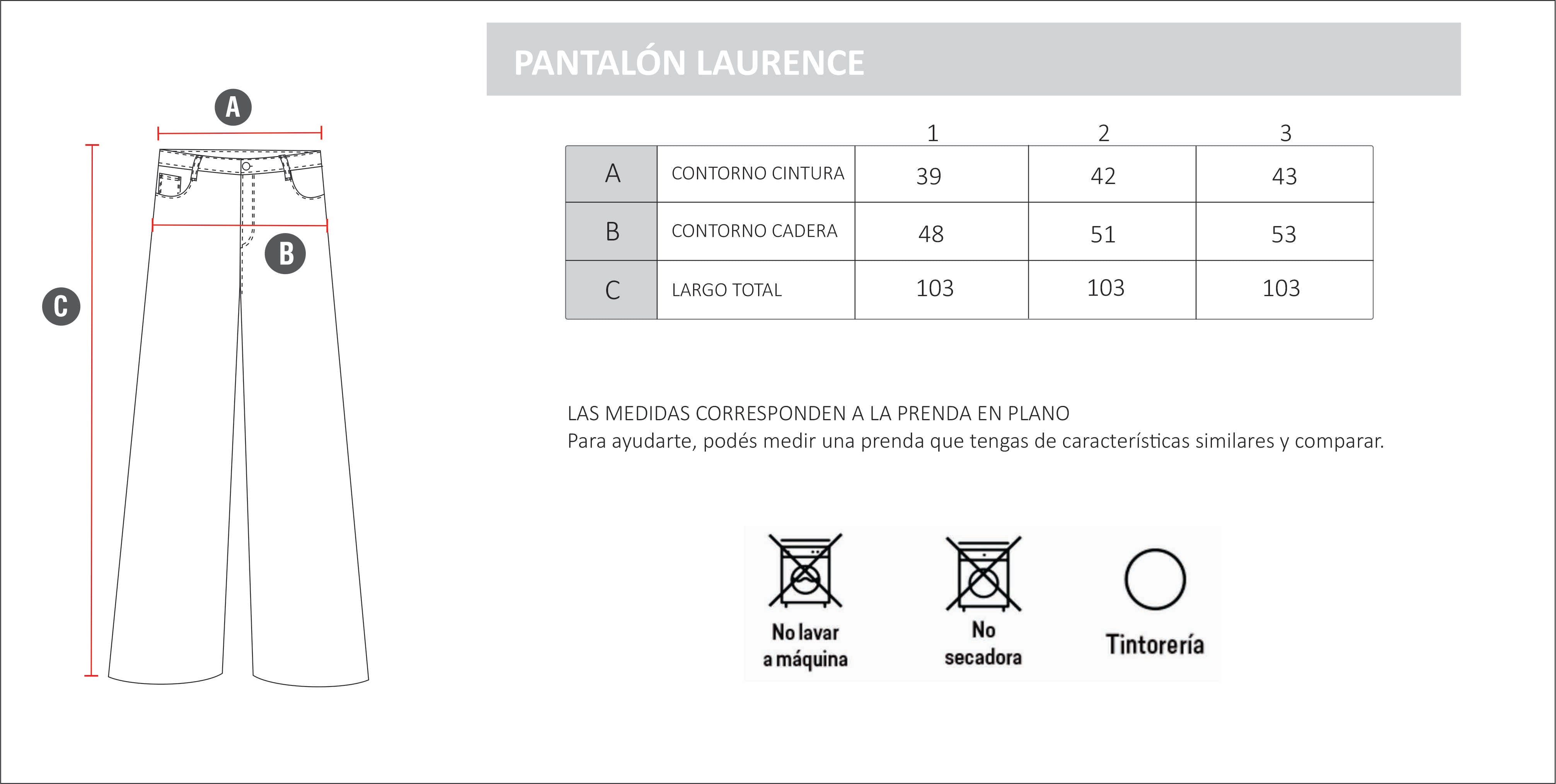 PANTALÓN LAURENCE - Justa Osadia - Justa Osadia - PANTALON