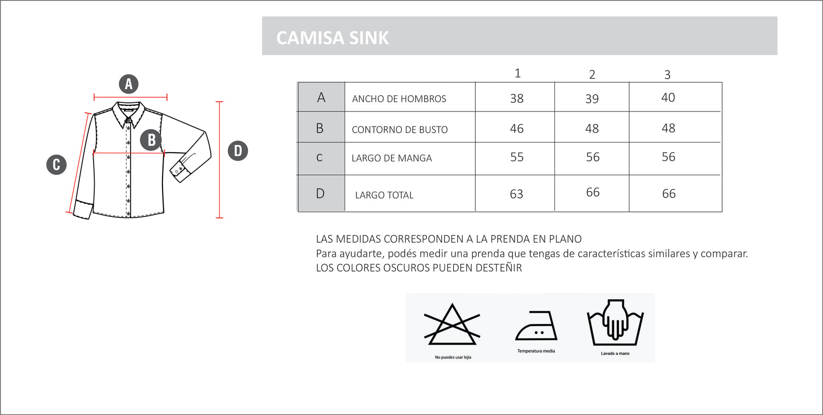 CAMISA SINK