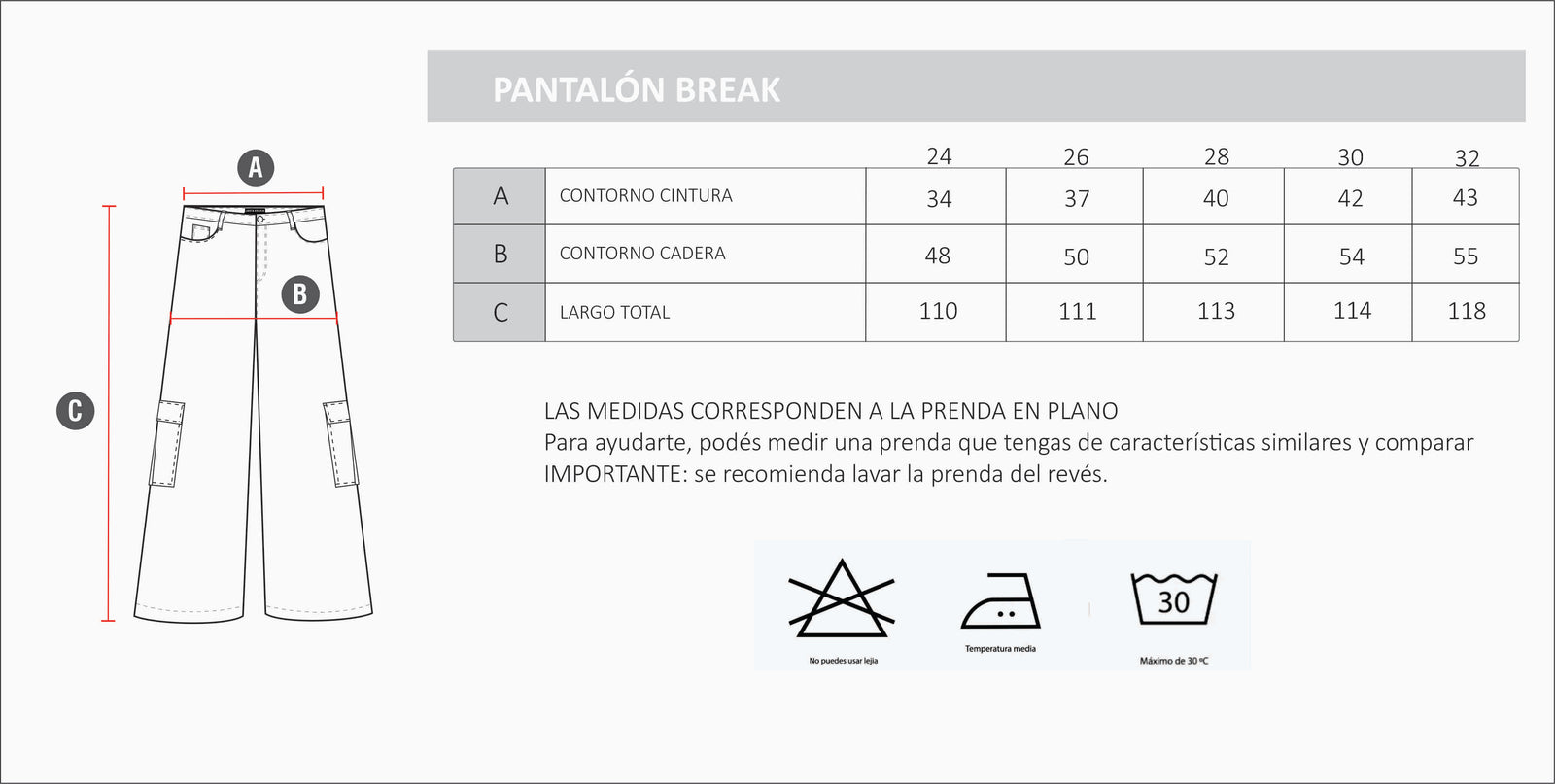 JEAN CARGO BREAK
