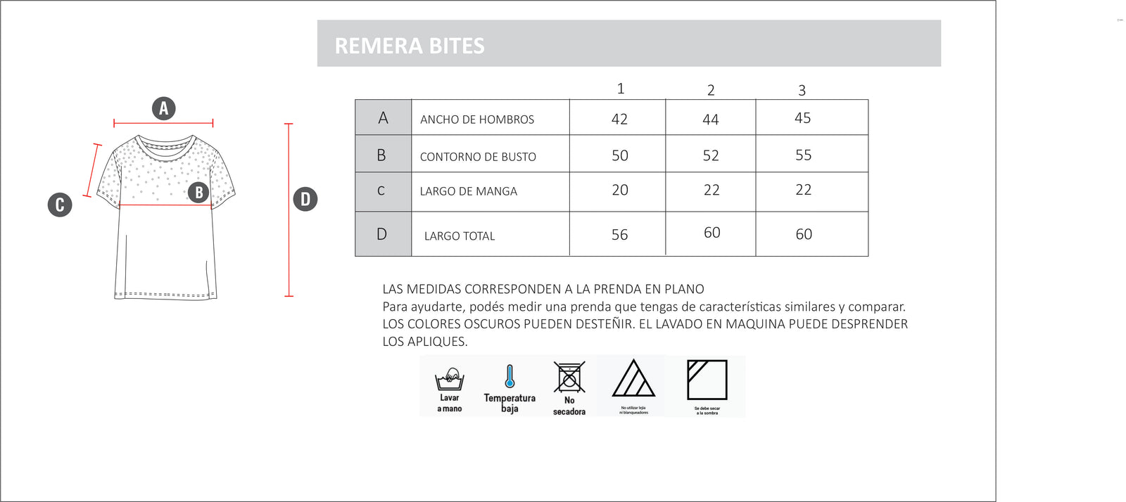 REMERA BITES