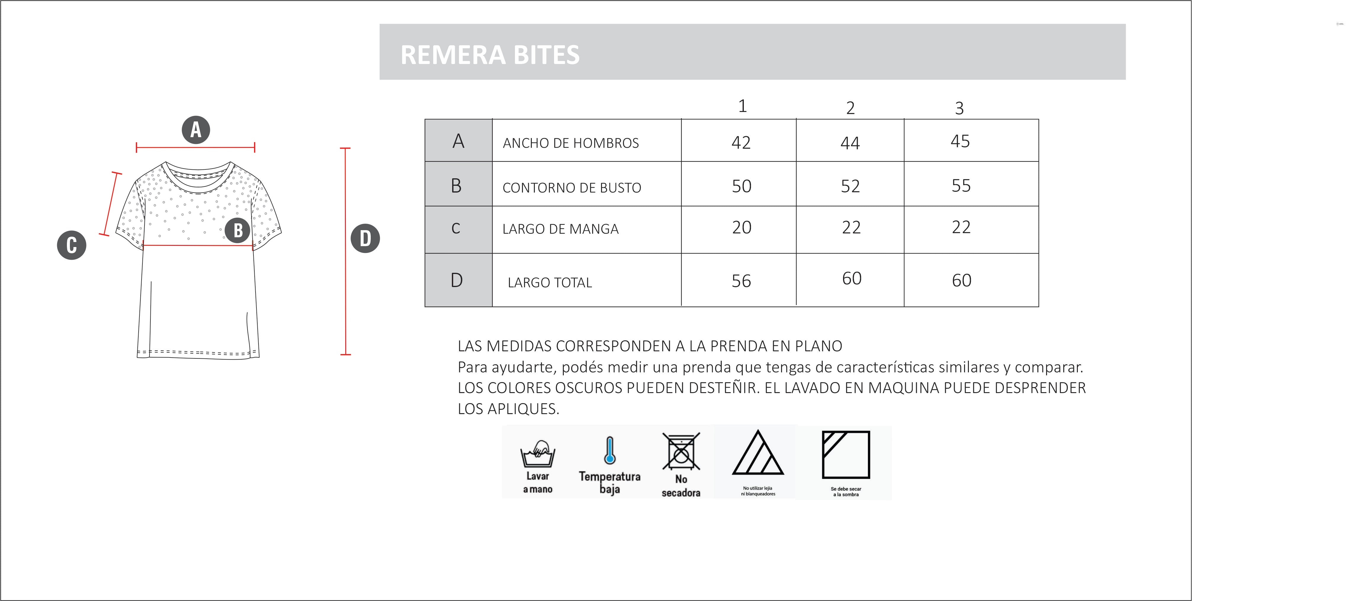 REMERA BITES