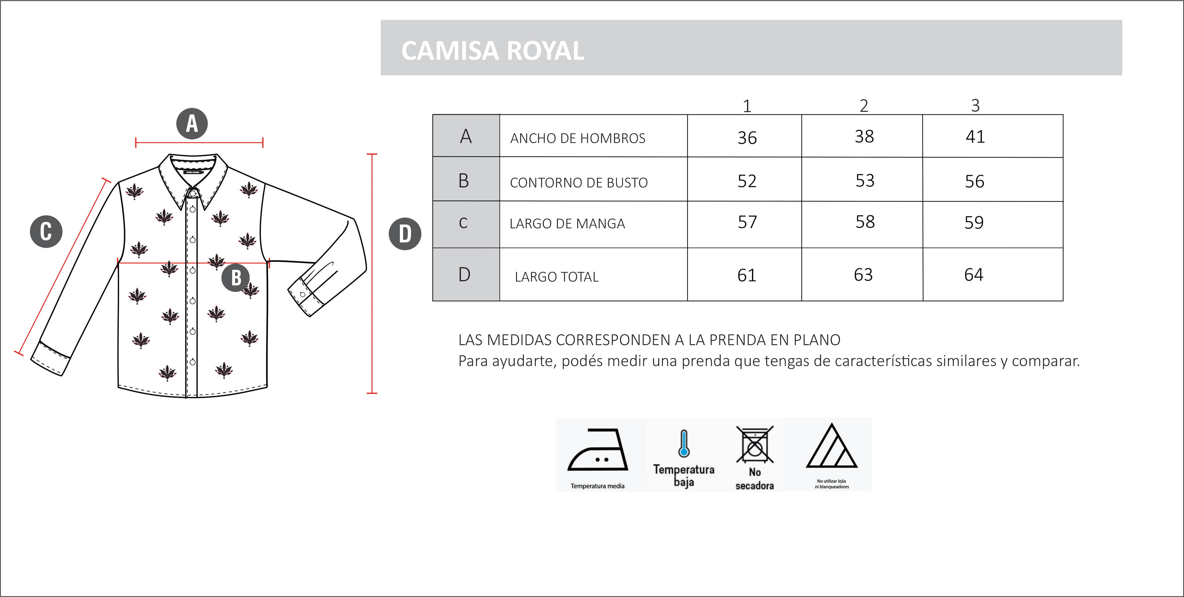 CAMISA ROYAL