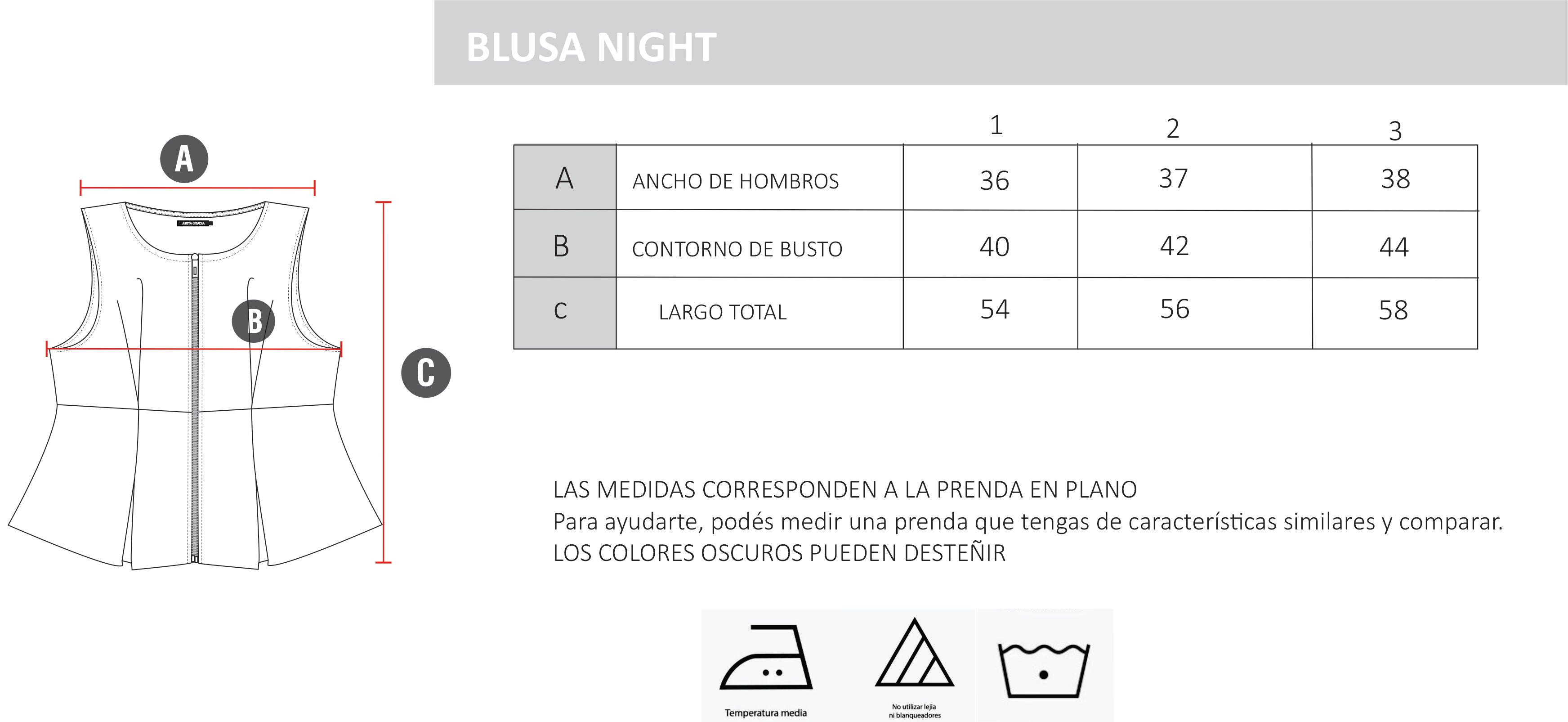 BLUSA NIGHT