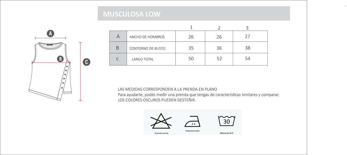 MUSCULOSA LOW
