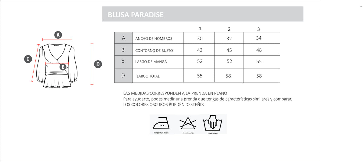 BLUSA PARADISE