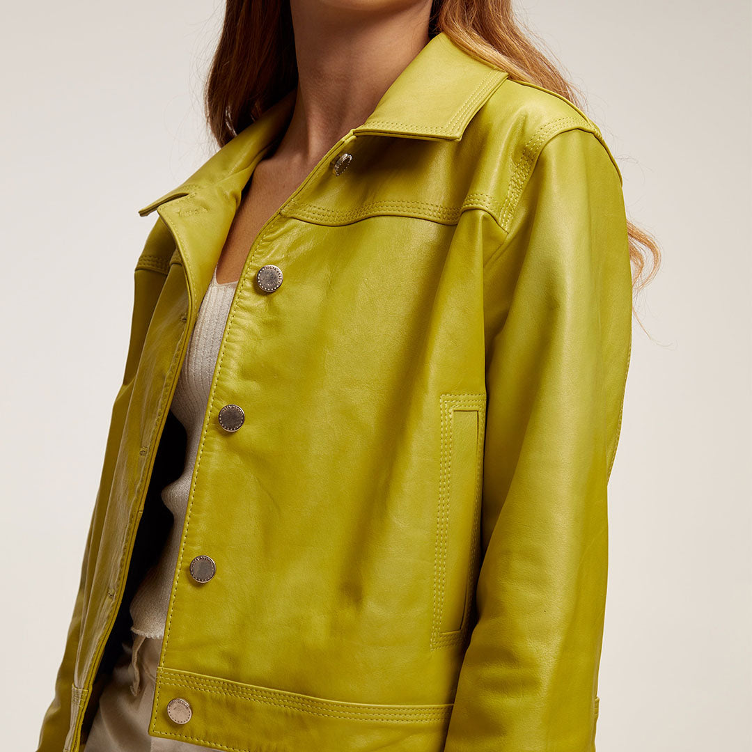 CAMPERA BRAQUE - Justa Osadia - Justa Osadia - CUERO