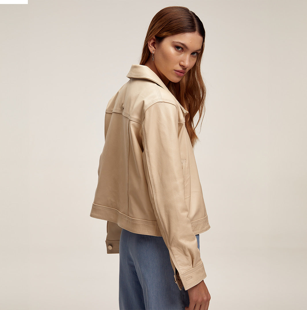 CAMPERA BRAQUE - Justa Osadia - Justa Osadia - cuero