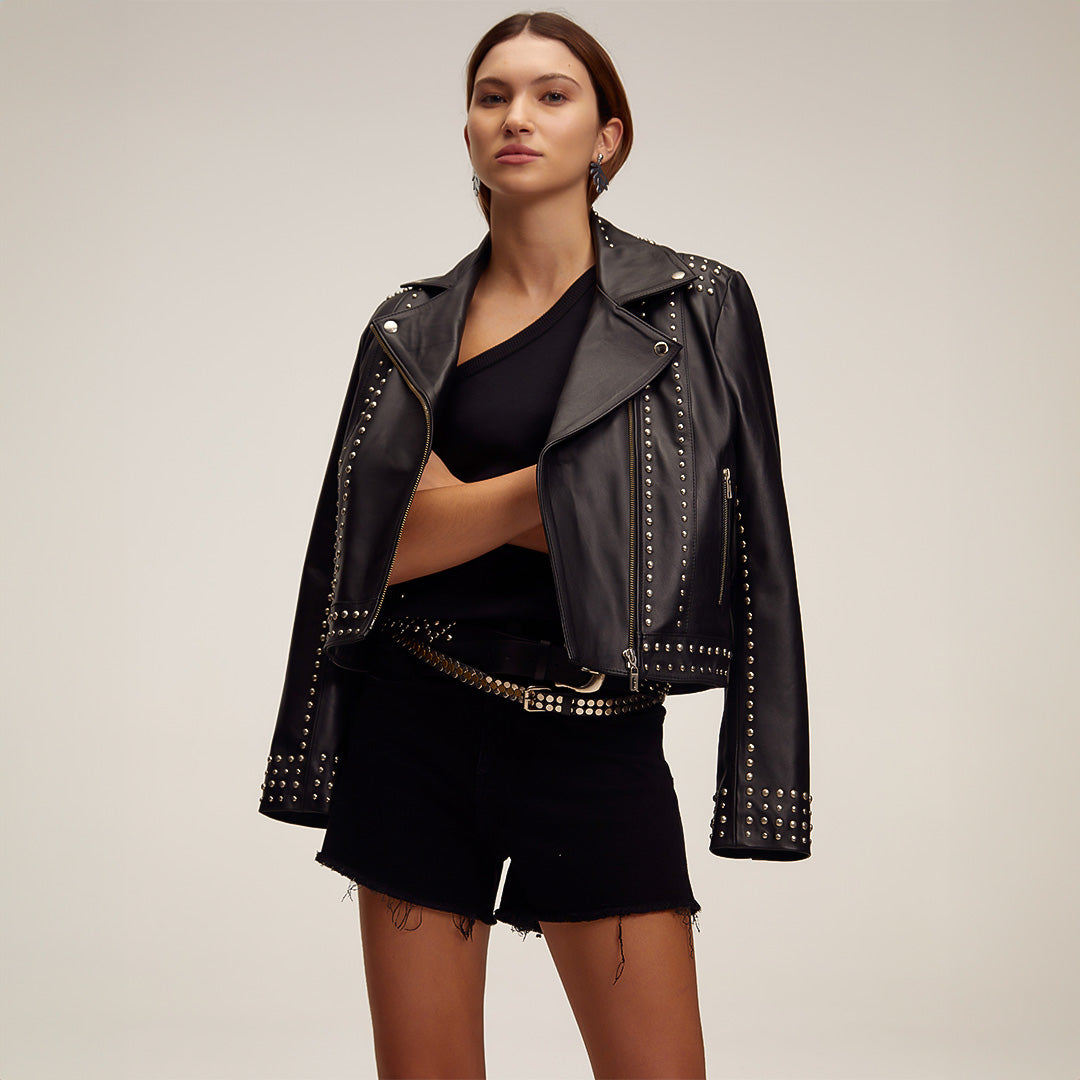 CAMPERA EMOTION - Justa Osadia - Justa Osadia - CUERO
