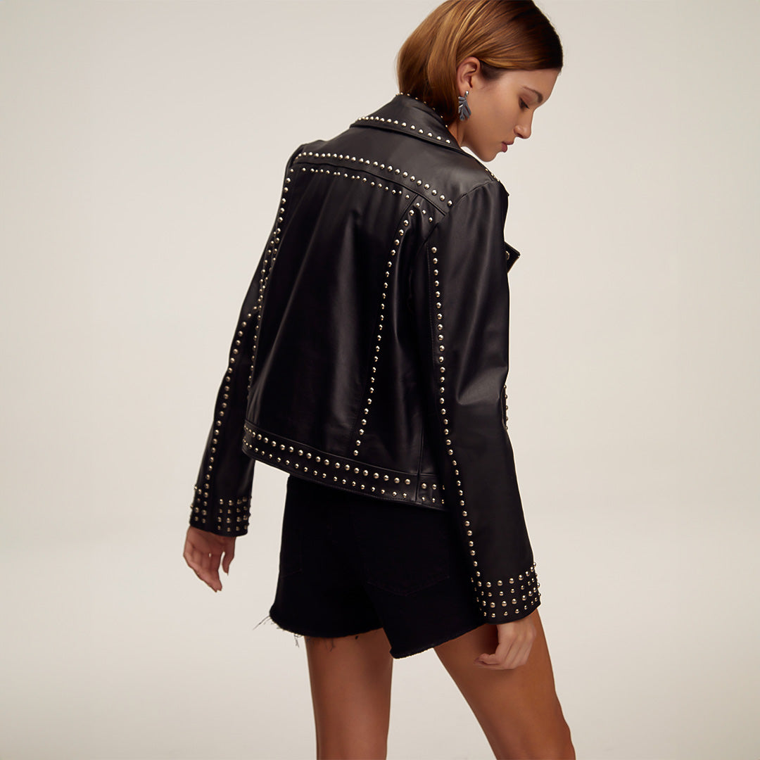 CAMPERA EMOTION - Justa Osadia - Justa Osadia - CUERO
