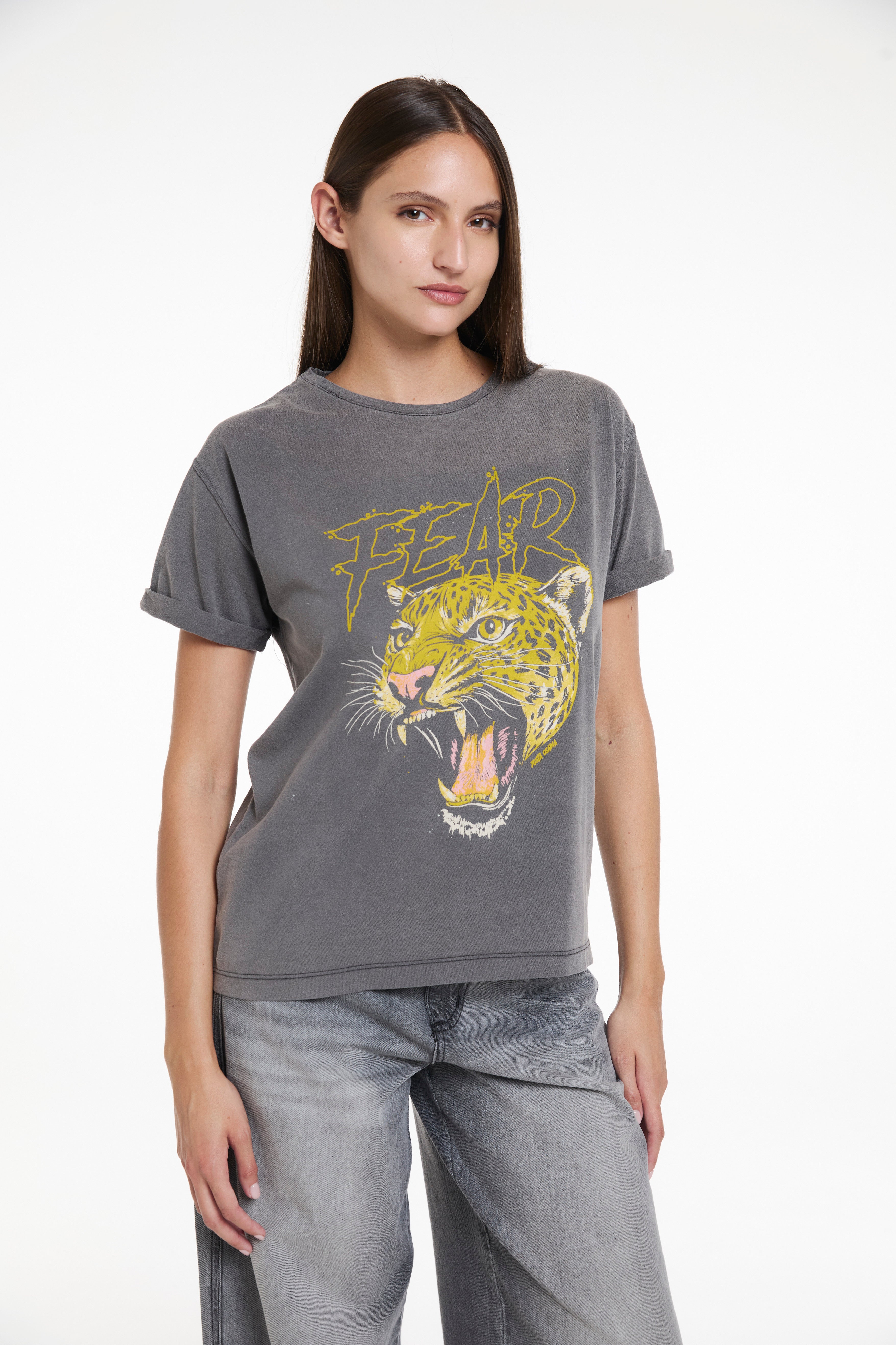 REMERA FEAR - ALGODÓN - JUSTA OSADÍA