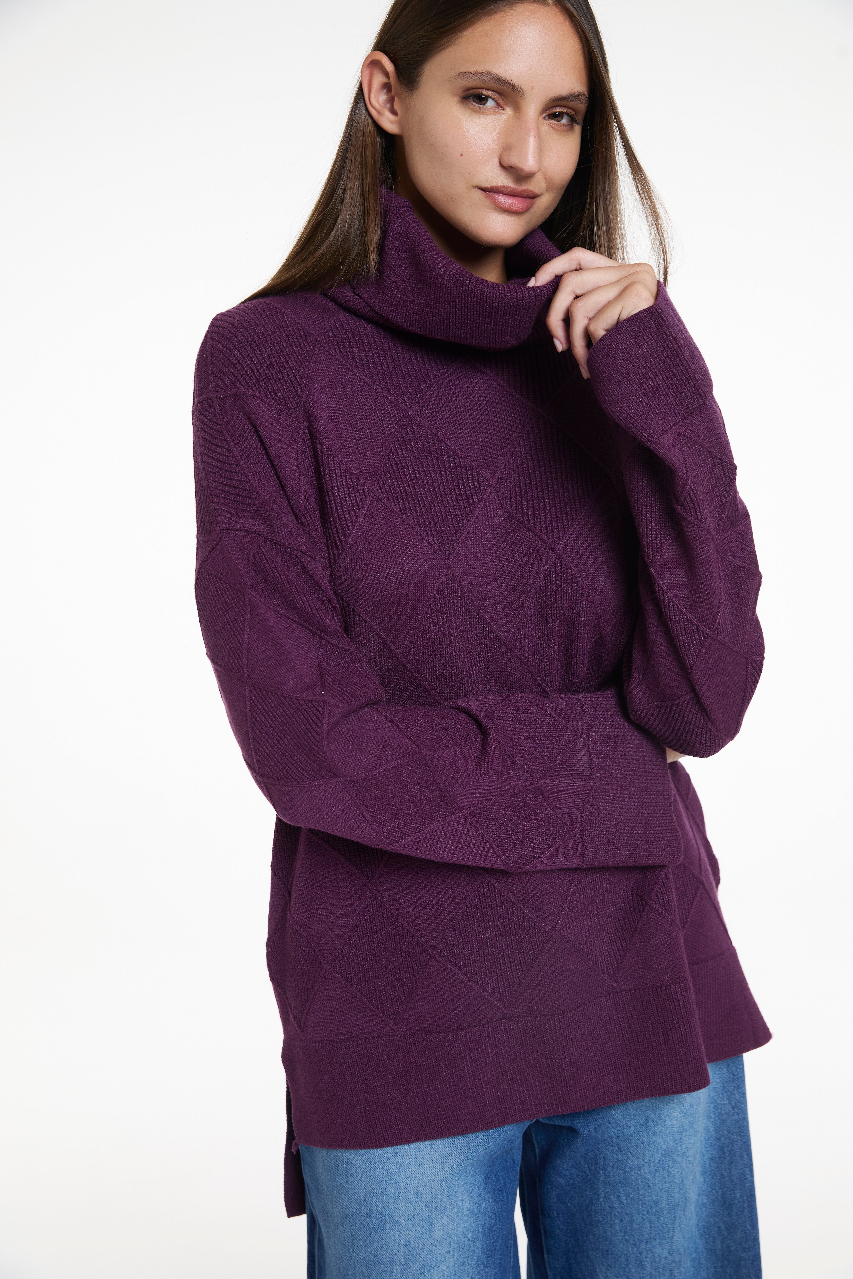 SWEATER SQUARE - TEJDO - POLERA