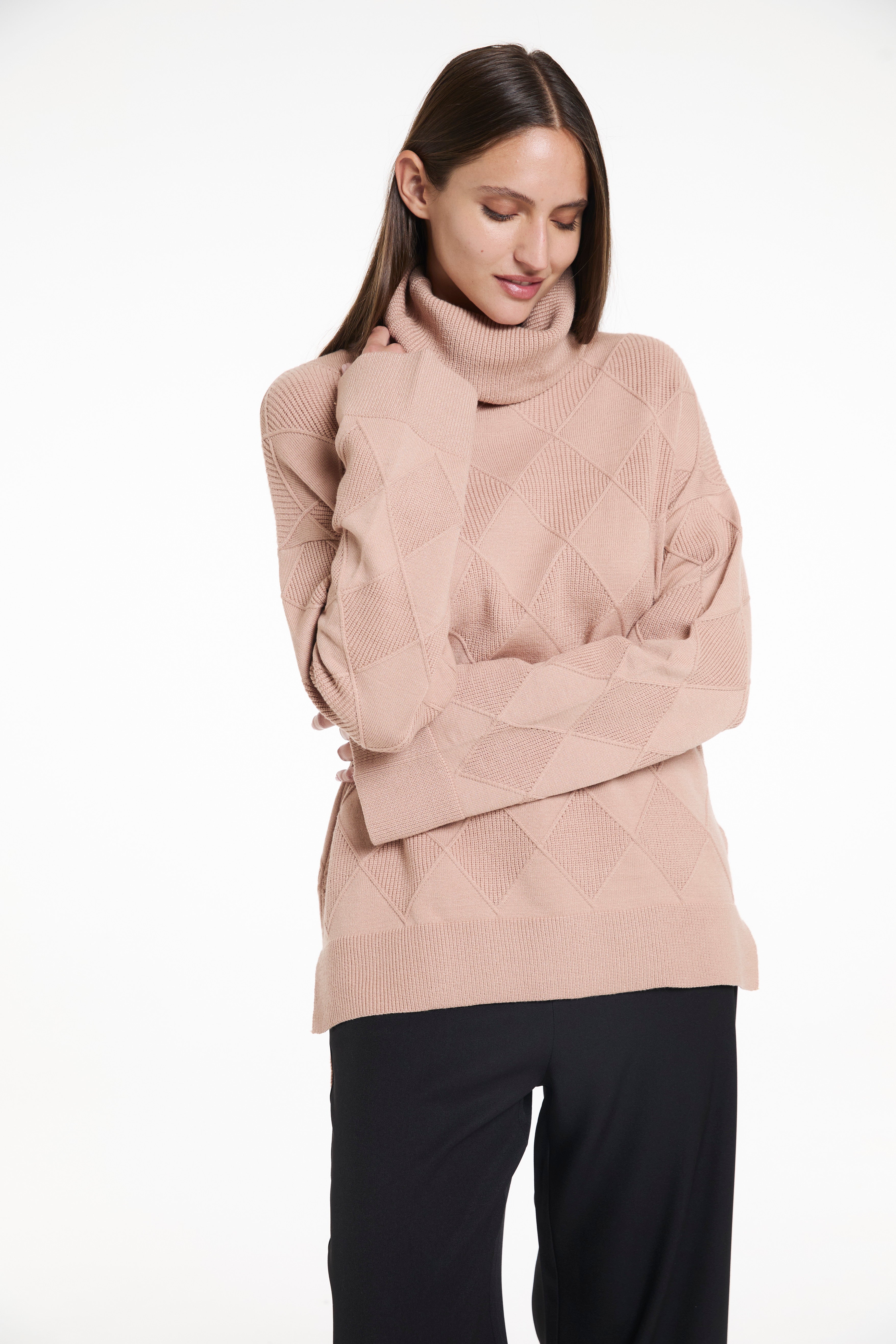 SWEATER SQUARE - TEJDO - POLERA