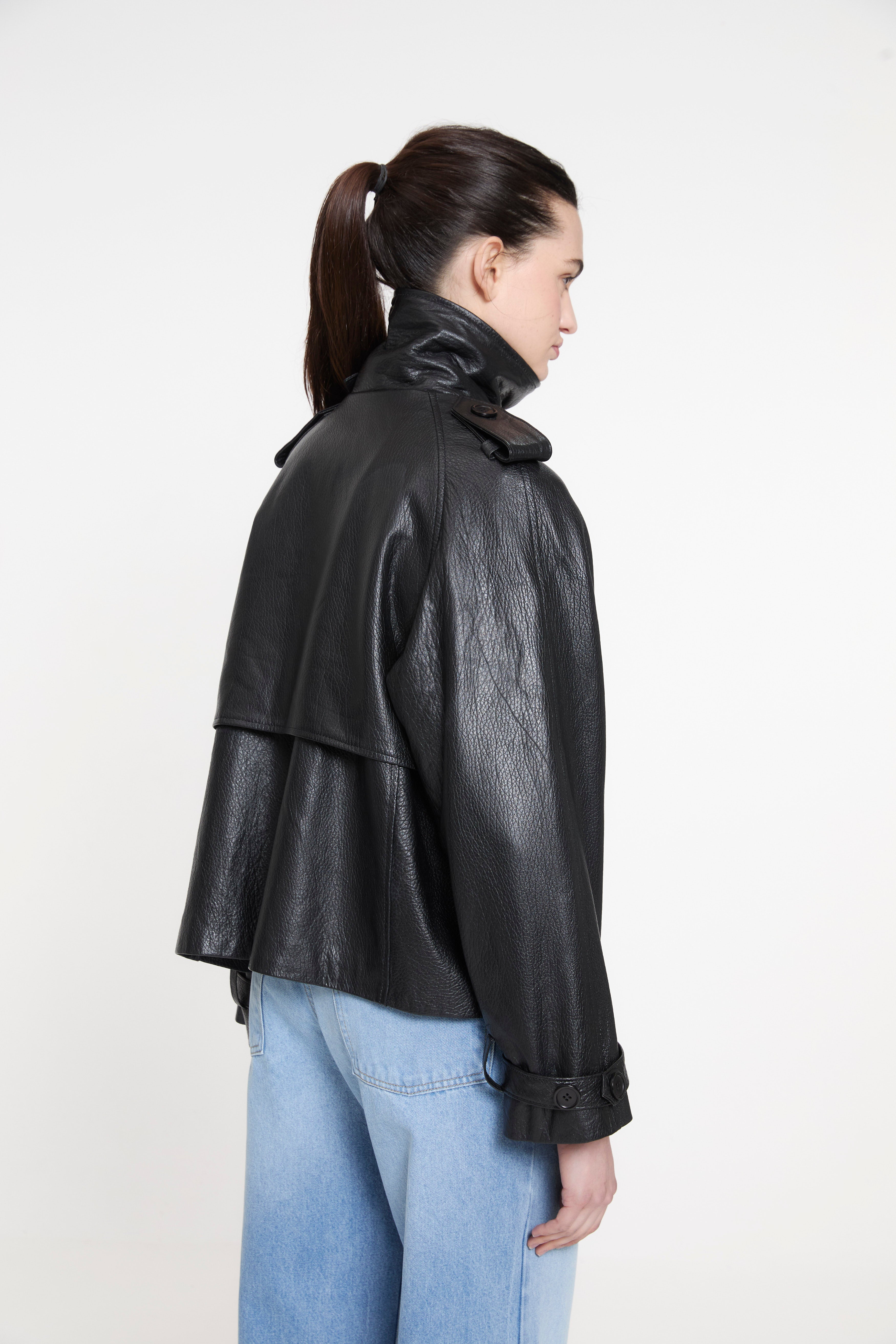 TRENCH CORTO RAIN