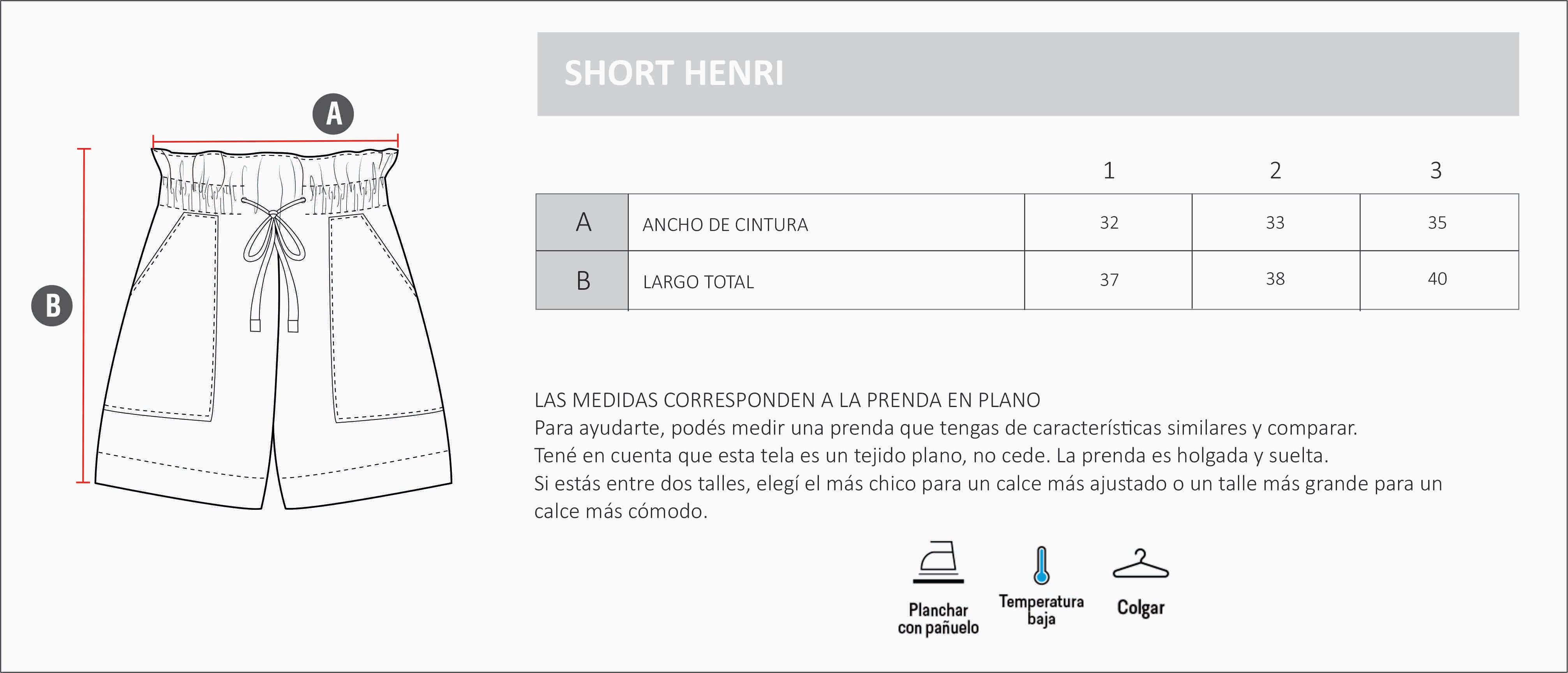SHORT HENRI - Justa Osadia - Justa Osadia - SHORT