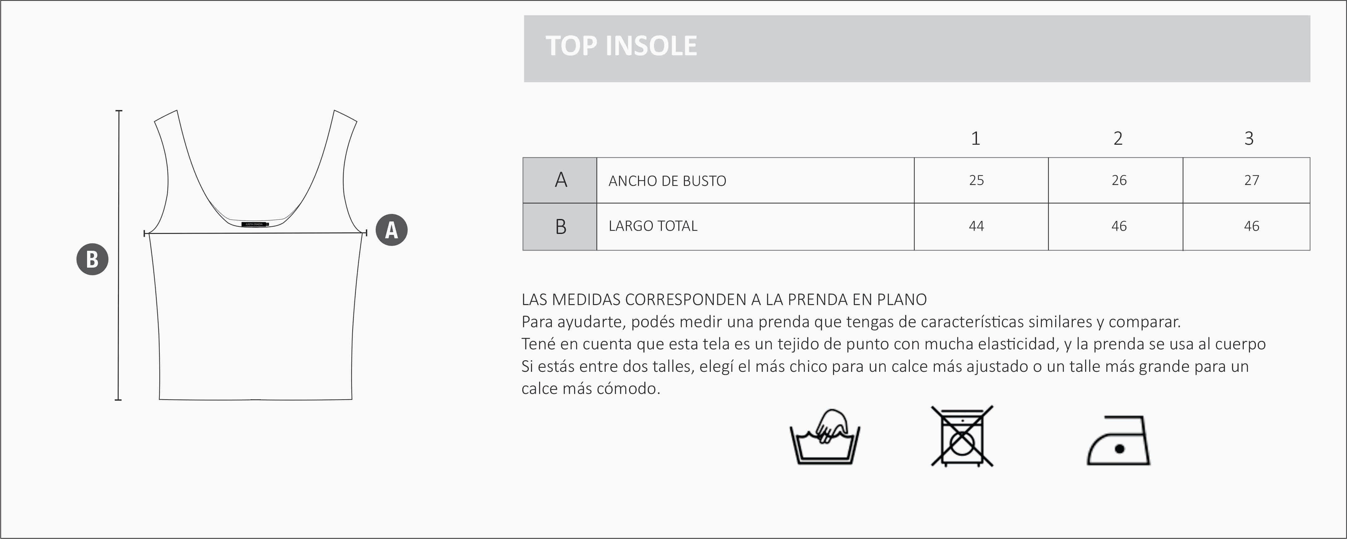 TOP INSOLE - Justa Osadia - Justa Osadia - TOP