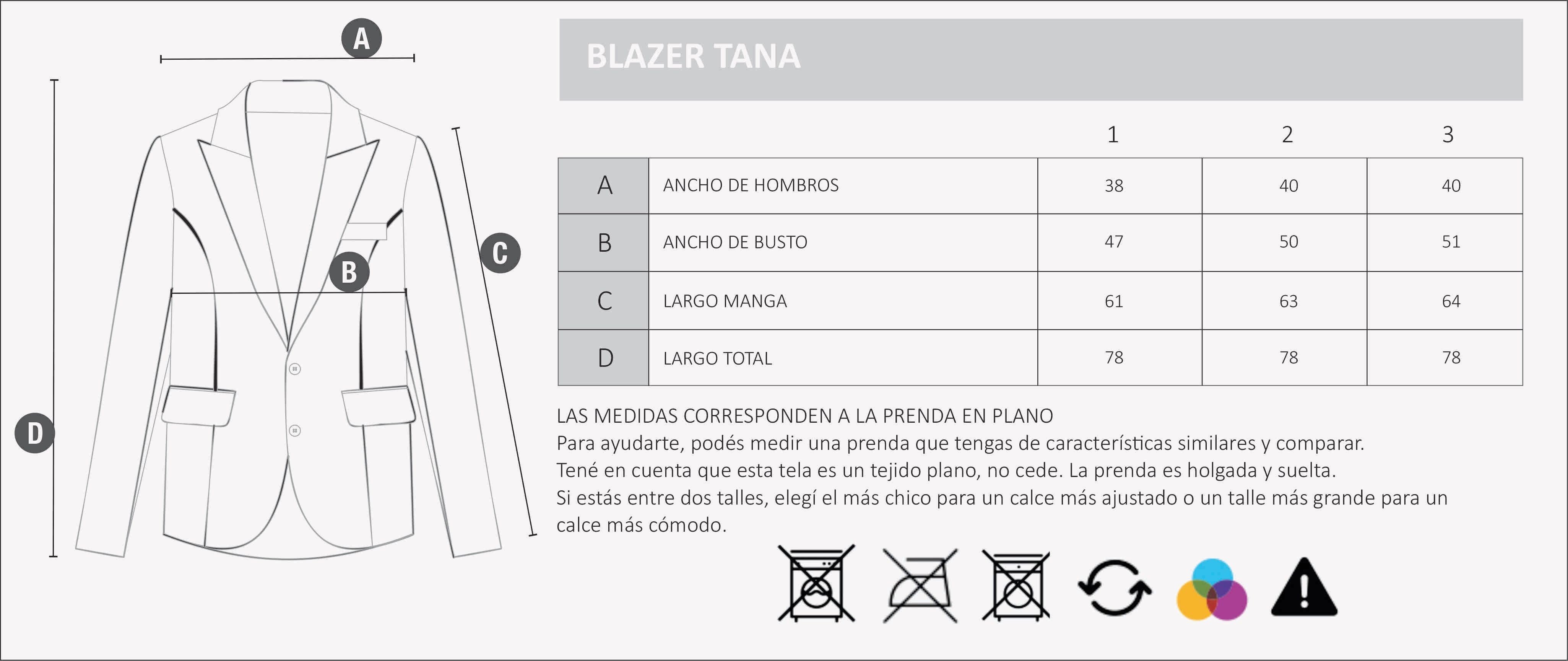 BLAZER TANA - Justa Osadia - Justa Osadia - Indumentaria