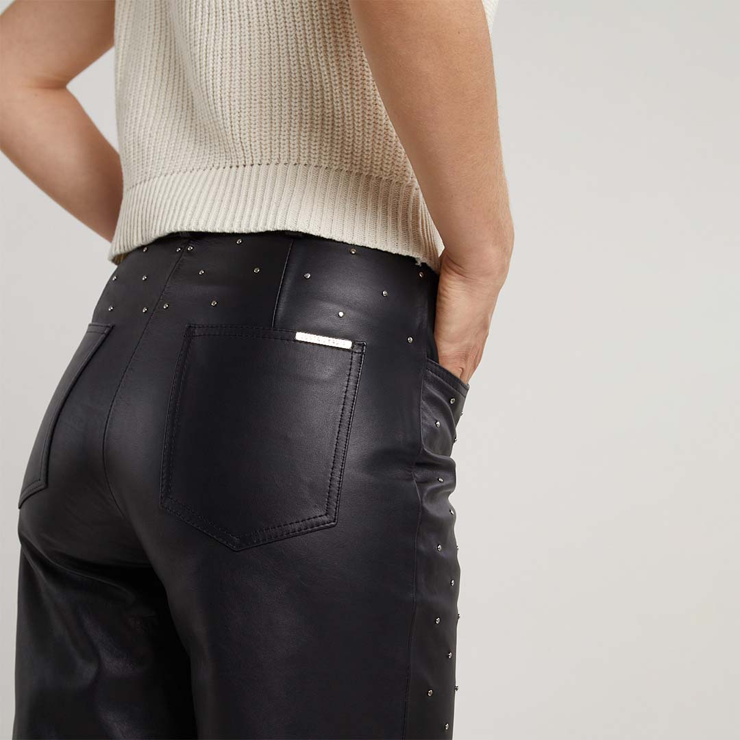 PANTALON KIVU - Justa Osadia - Justa Osadia - Cuero