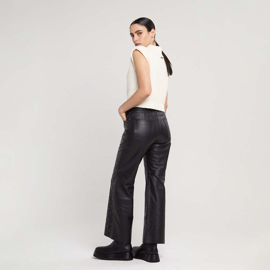 PANTALON KIVU - Justa Osadia - Justa Osadia - Cuero