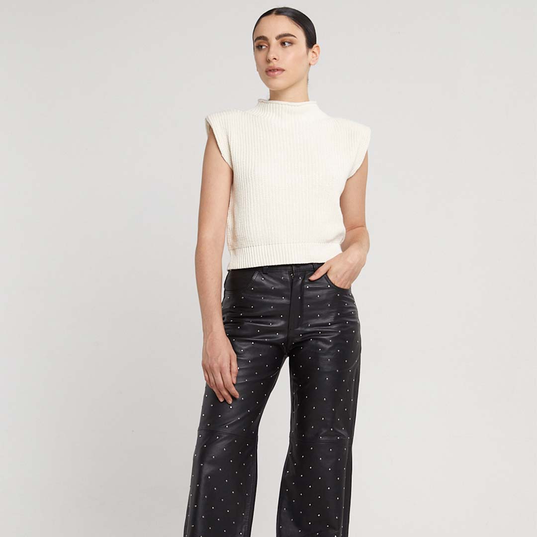 PANTALON KIVU - Justa Osadia - Justa Osadia - Cuero