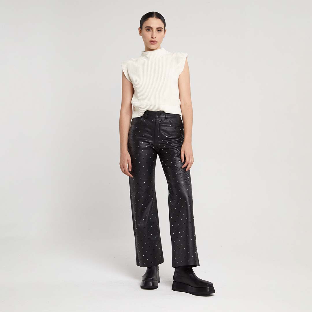 PANTALON KIVU - Justa Osadia - Justa Osadia - Cuero