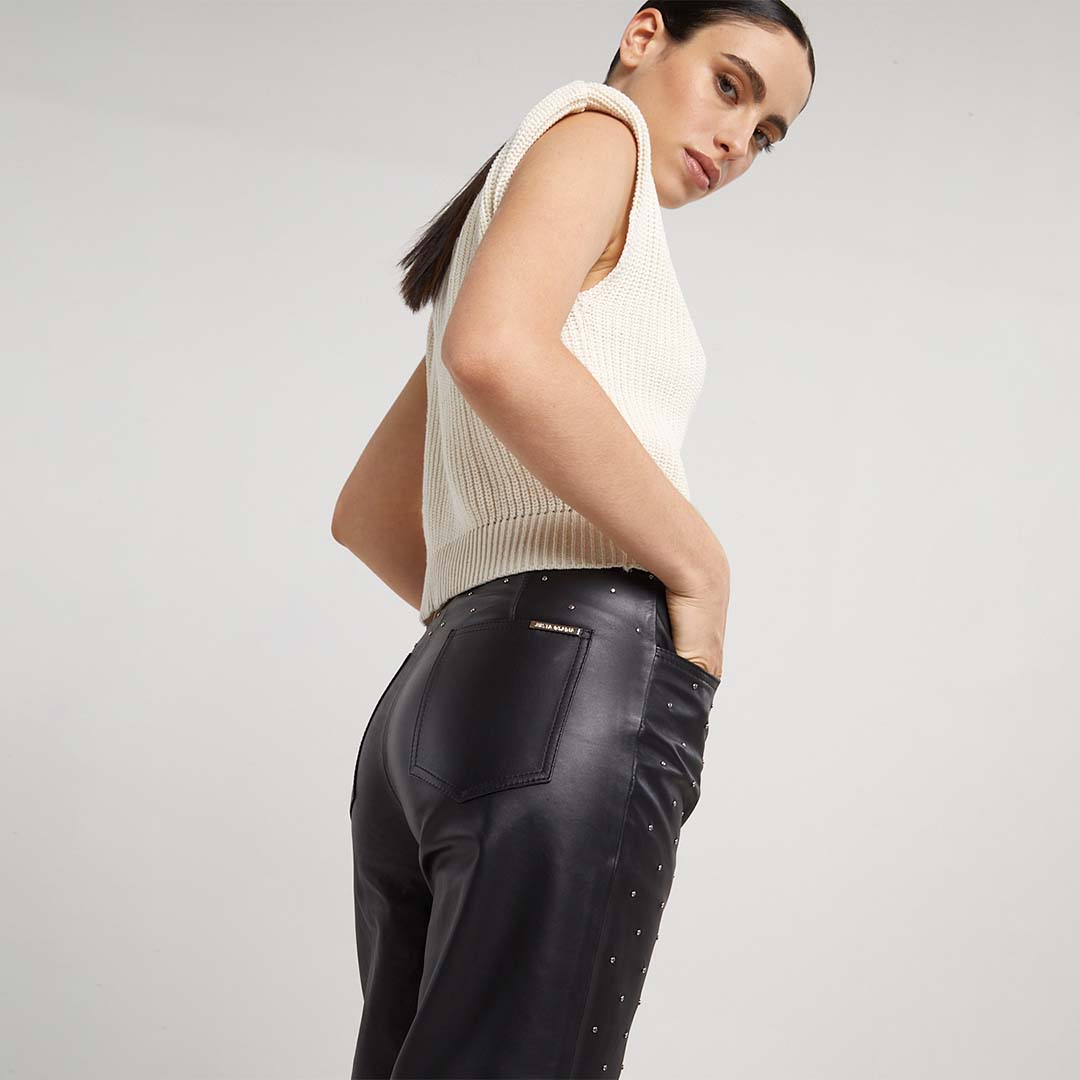 PANTALON KIVU - Justa Osadia - Justa Osadia - Cuero