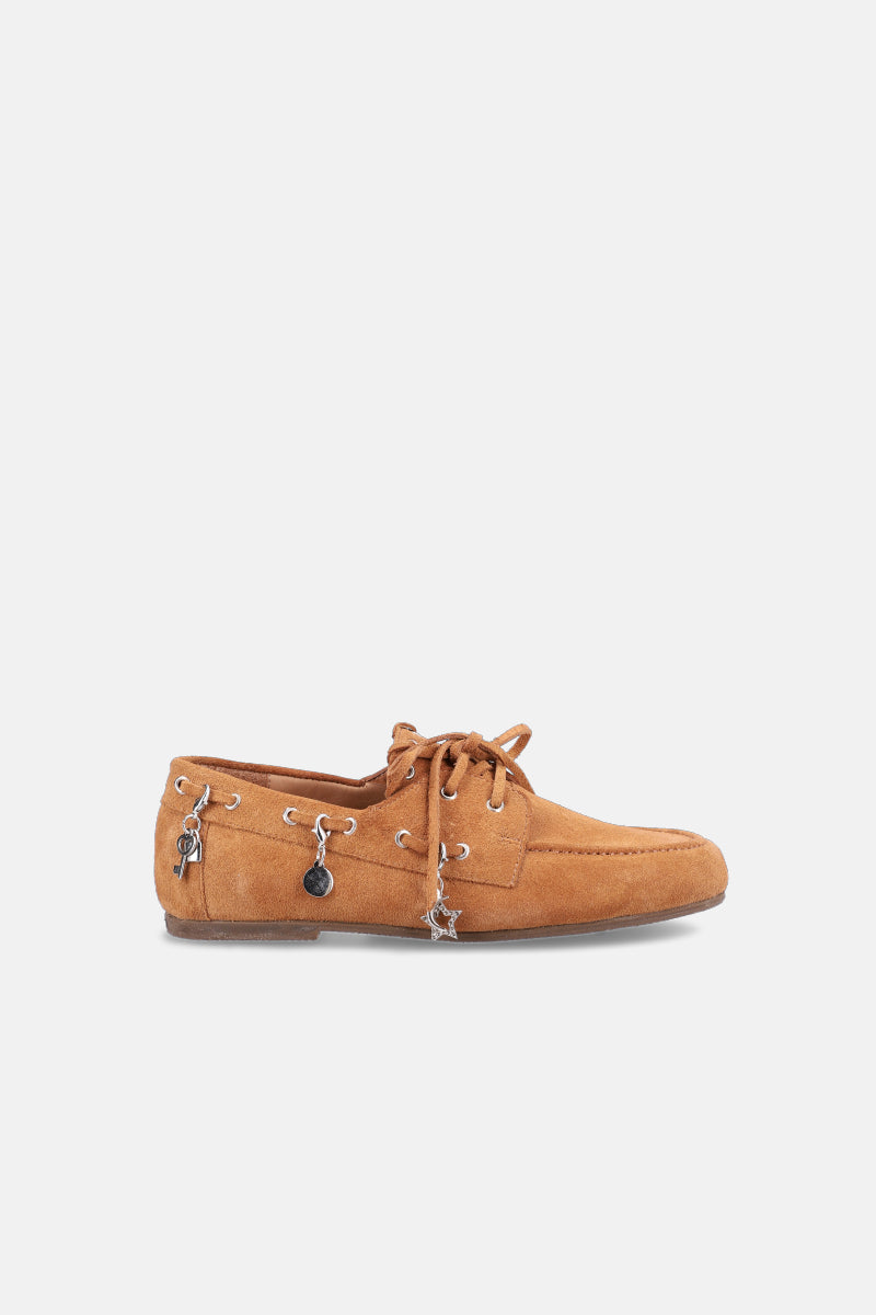 MOCASÍN SWEET - GAMUZA - MARRON - JUSTA OSADIA 