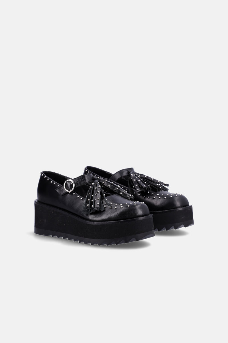 MOCASIN HIGHWAY - CUERO - NEGRO - JUSTA OSADIA