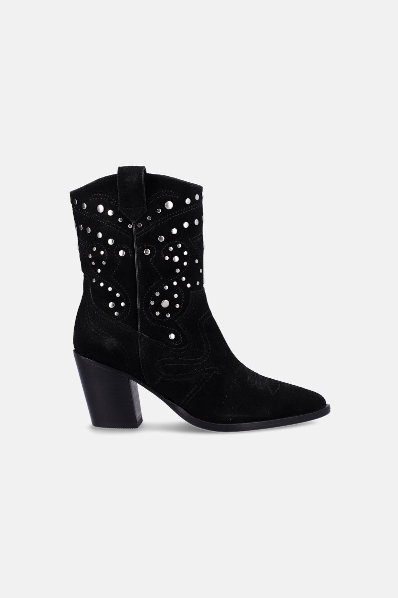 BOTA ALIVE - GAMUZA - NEGRO - JUSTA OSADIA