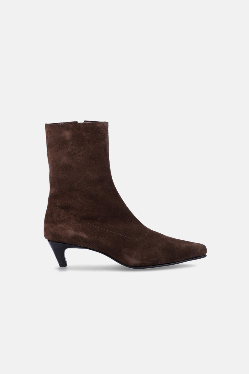 BOTA CHILD - GAMUZA - MARRON - JUSTA OSADIA 