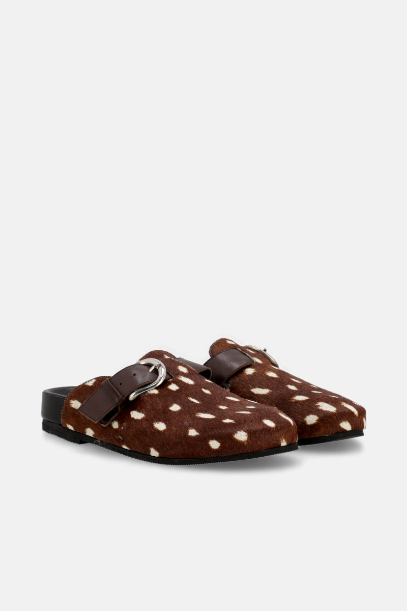ZUECO FAWN -  GAMUZA - JUSTA OSADIA