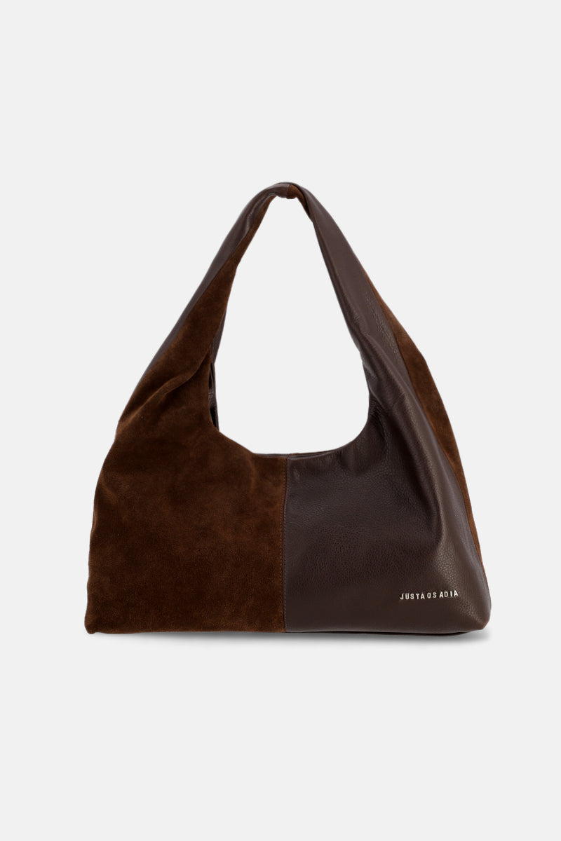 CARTERA SLASH - CUERO Y GAMUZA